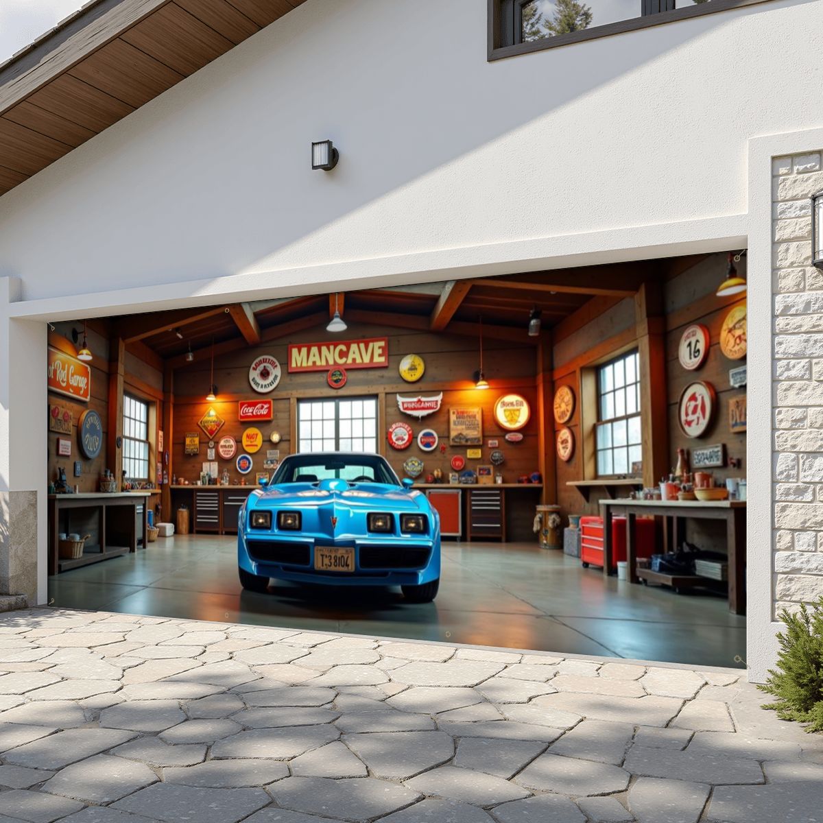 79 Pontiac Trans Am Garage Door Banner