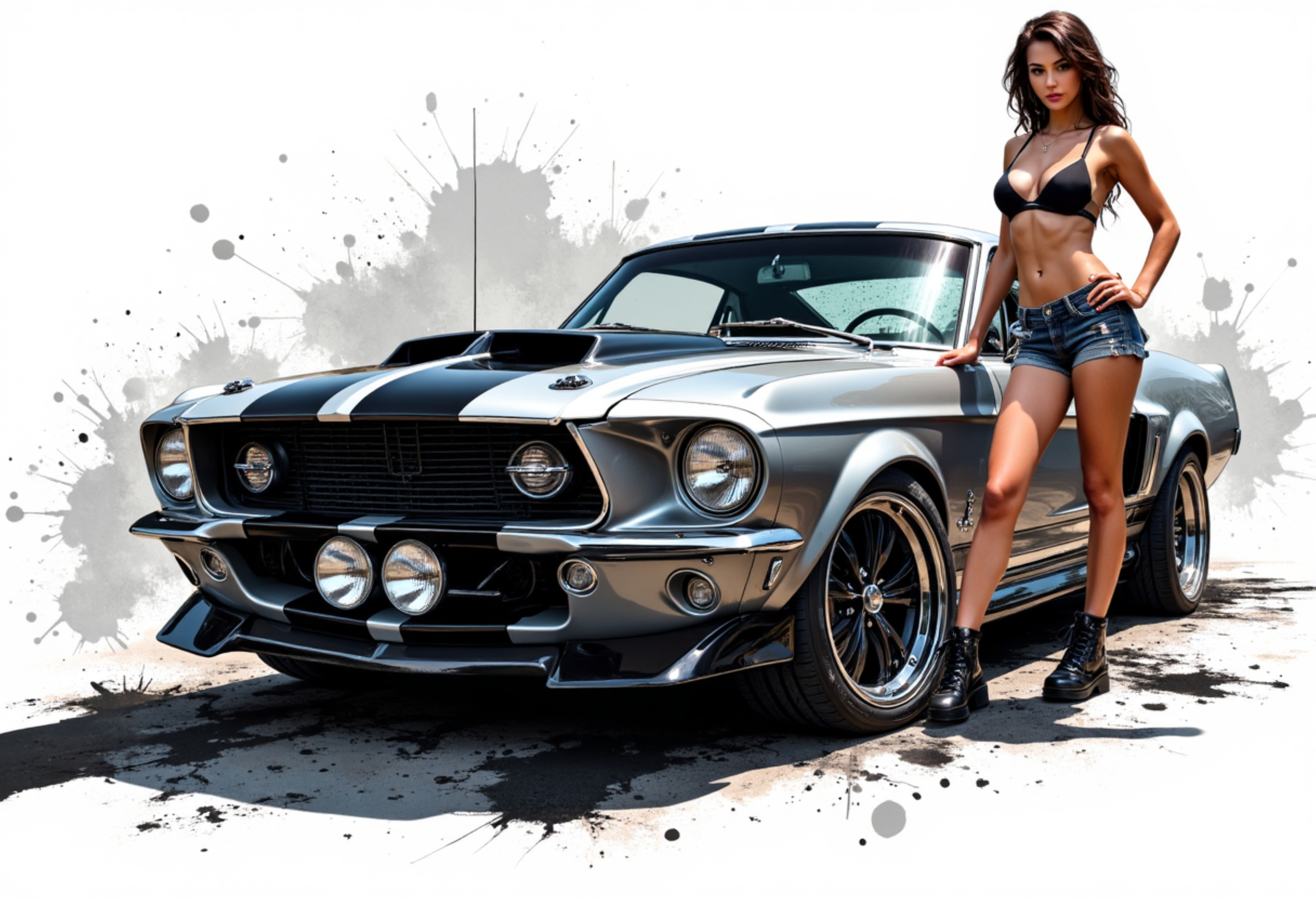 Vintage Car Wall Art