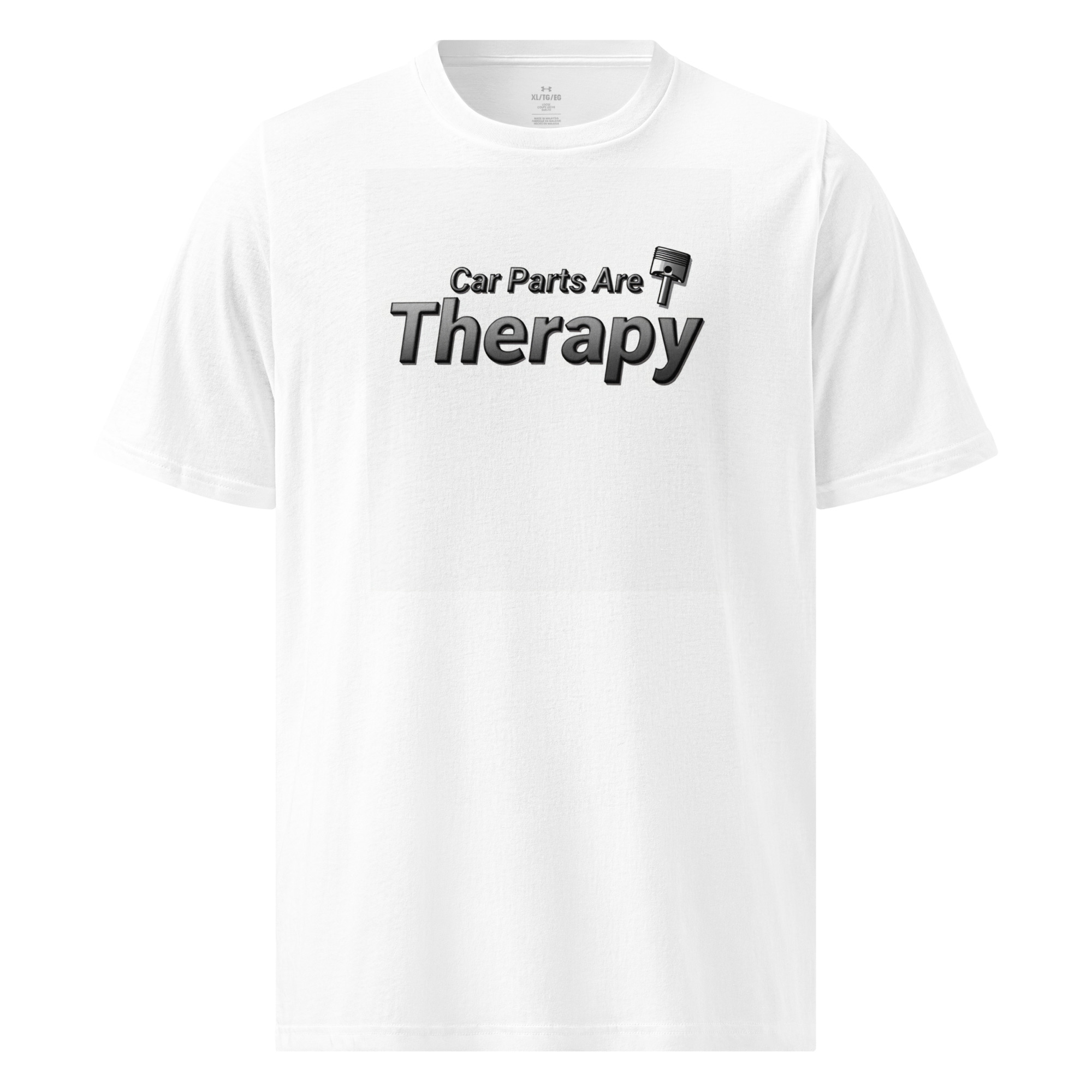 "Car Parts Are Therapy" Under ArmourⓇ athletic t-shirt