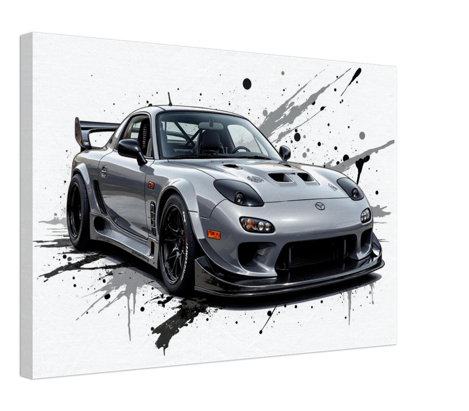 Tuned RX7 Art Print