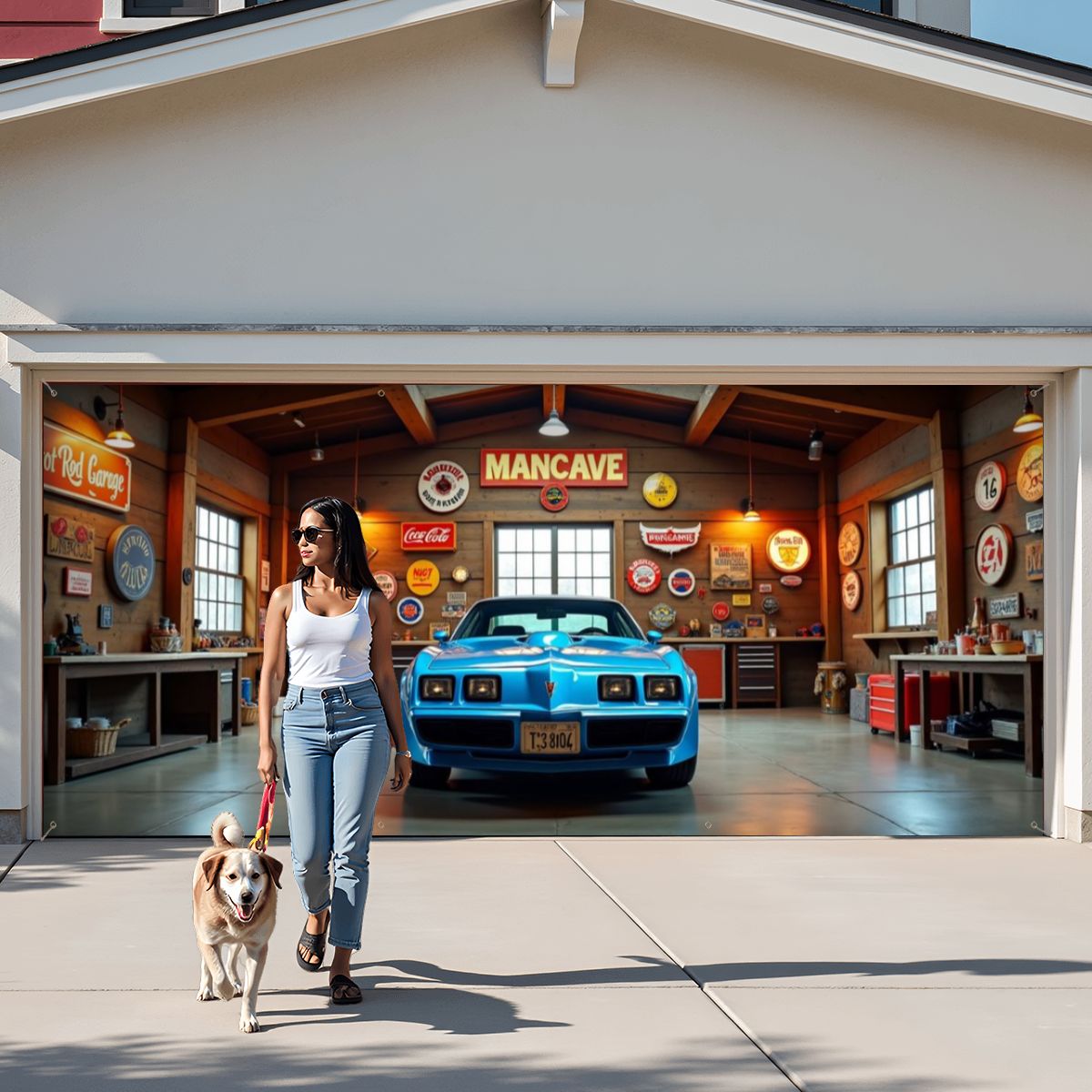 79 Pontiac Trans Am Garage Door Banner