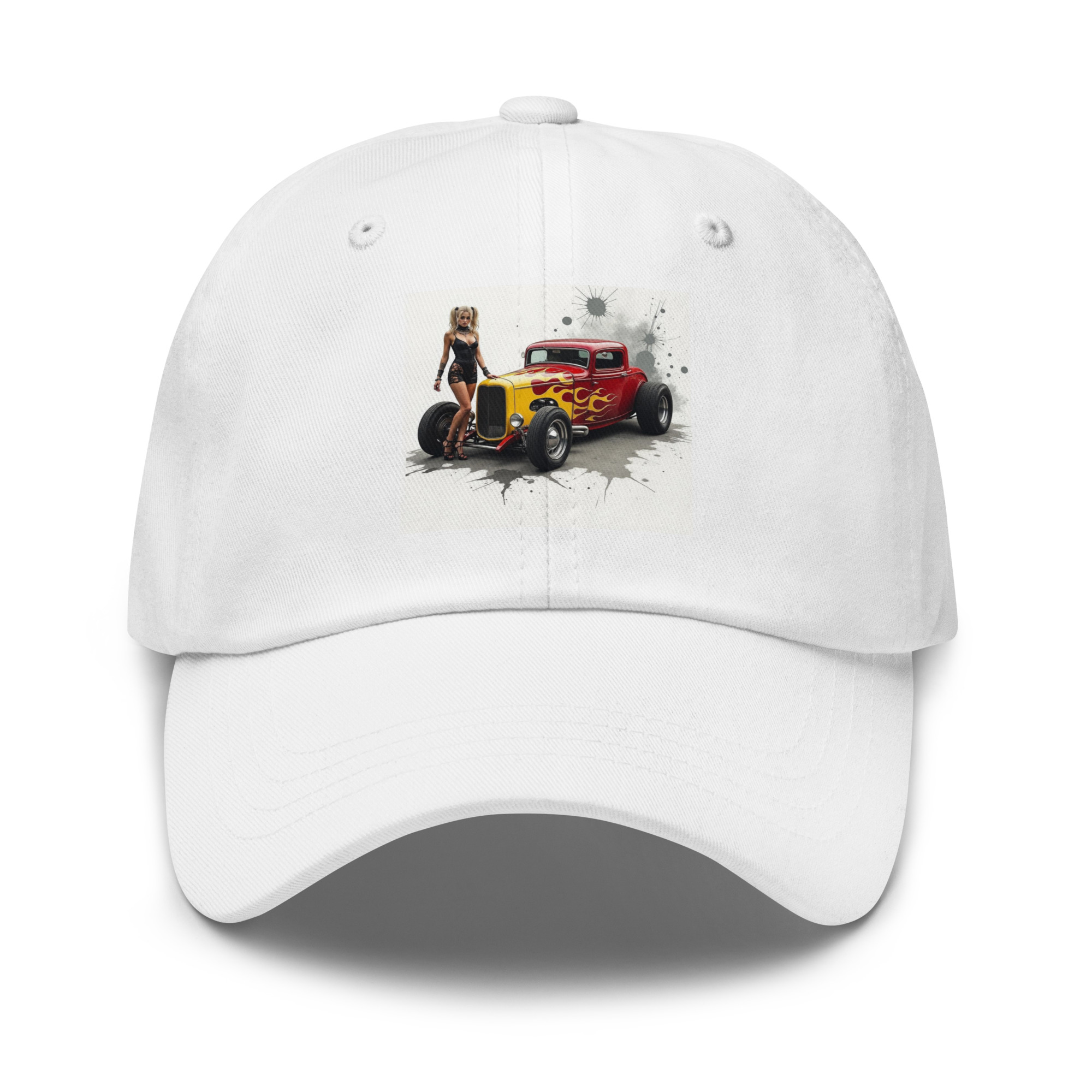 Alyssa with Red Hot Rod Cap