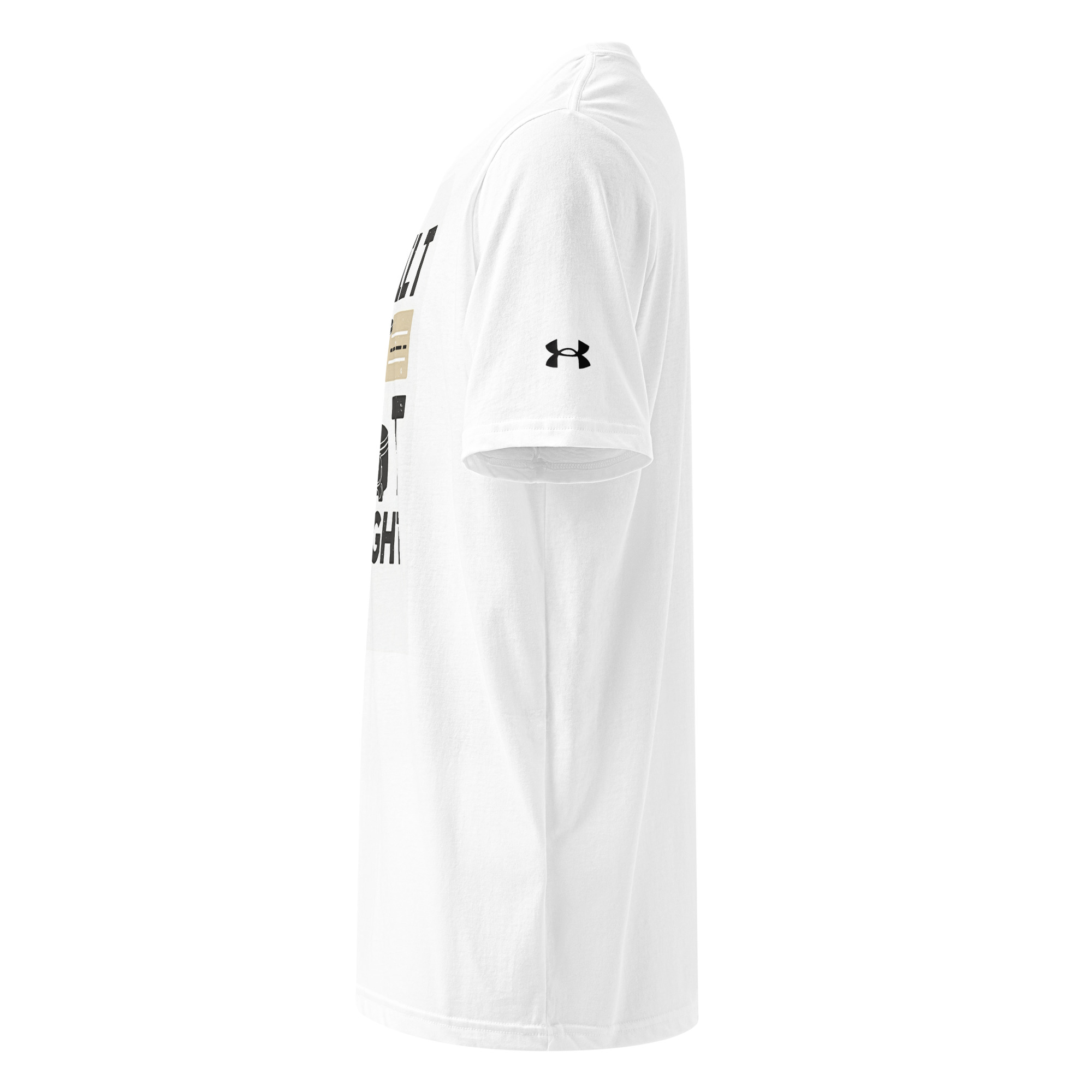 "Built Not Bought" Under ArmourⓇ athletic t-shirt