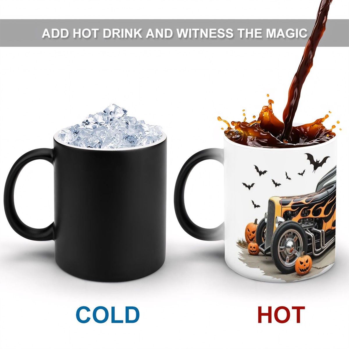 Magic Color Changing Halloween Mug