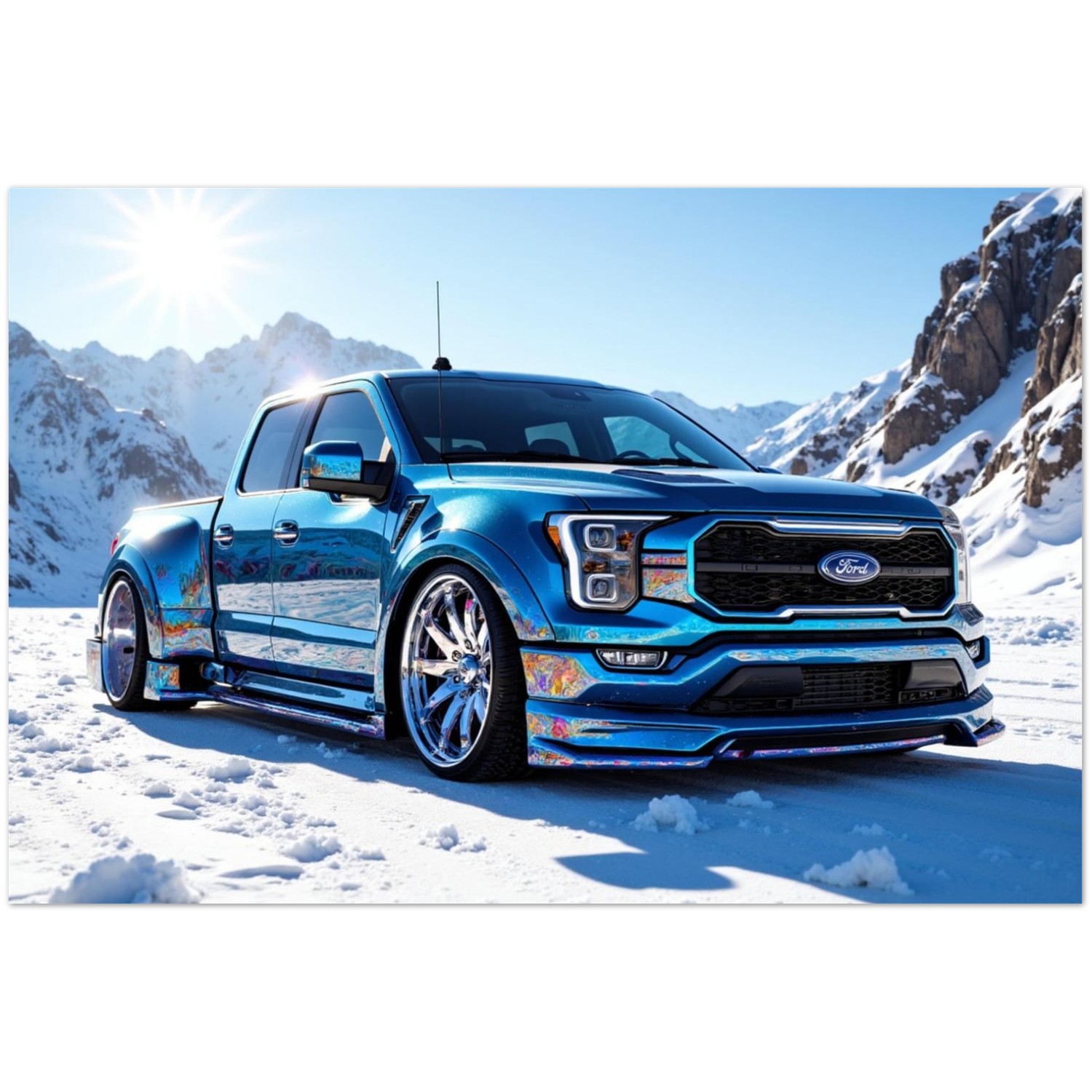 2025 Custom F150 Poster
