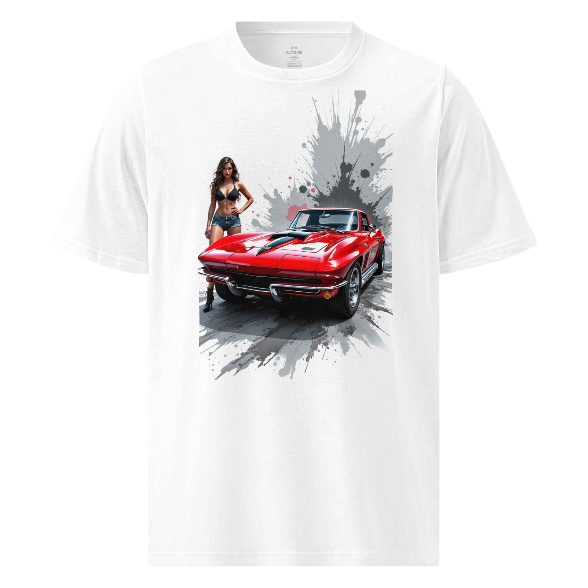 Under ArmourⓇ athletic t-shirt - 67 Corvette Stingray