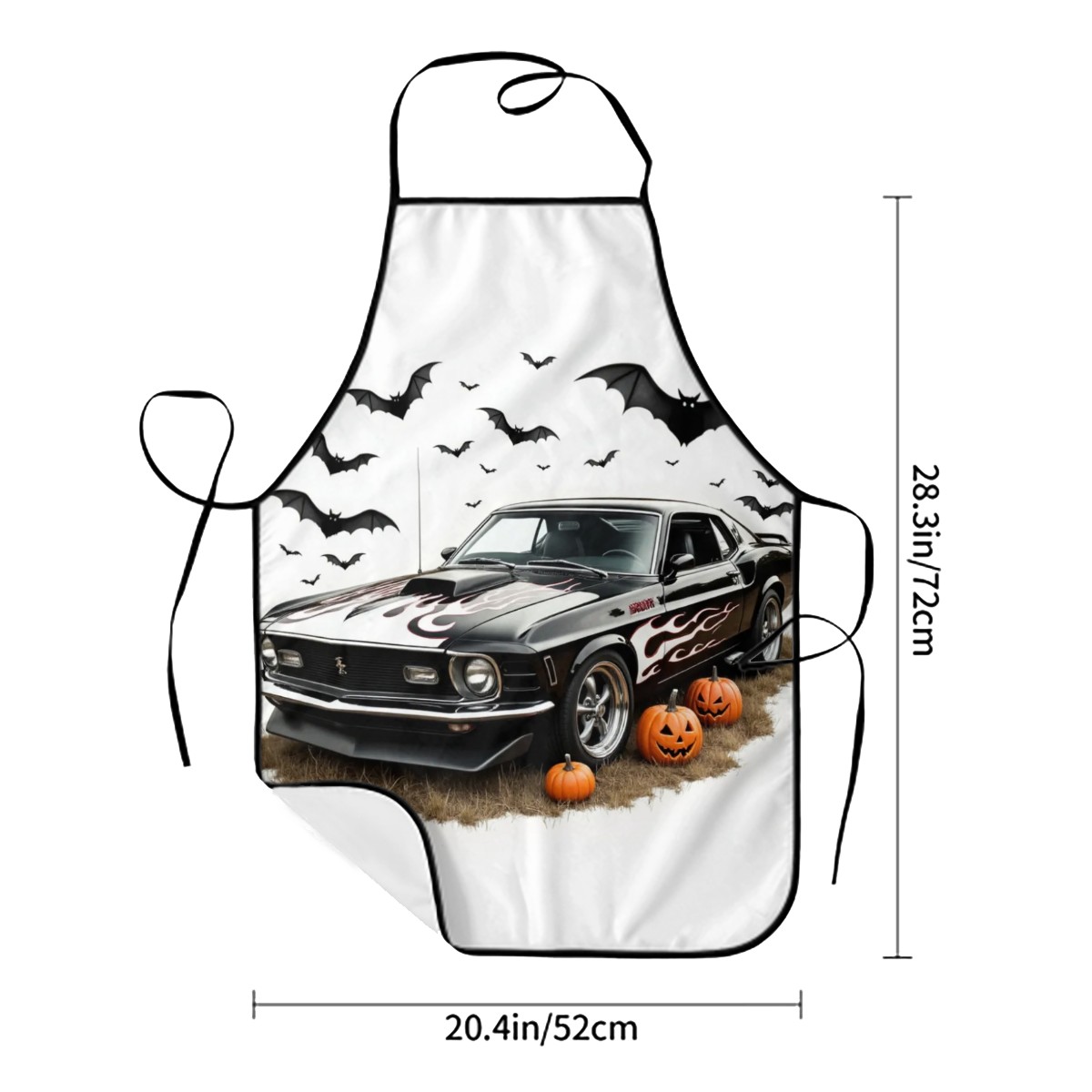 Halloween Mustang Apron