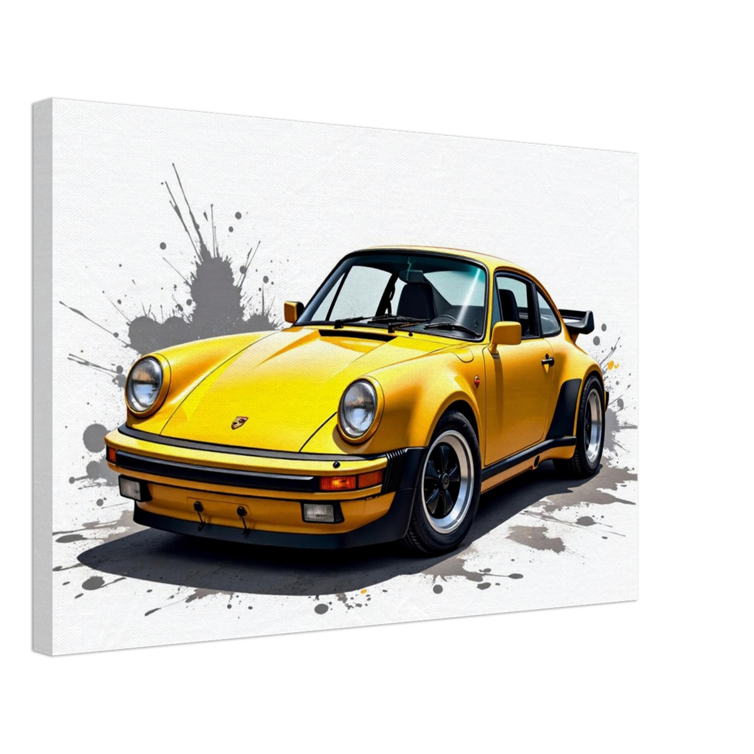 Porsche 911 Mounted Canvas
