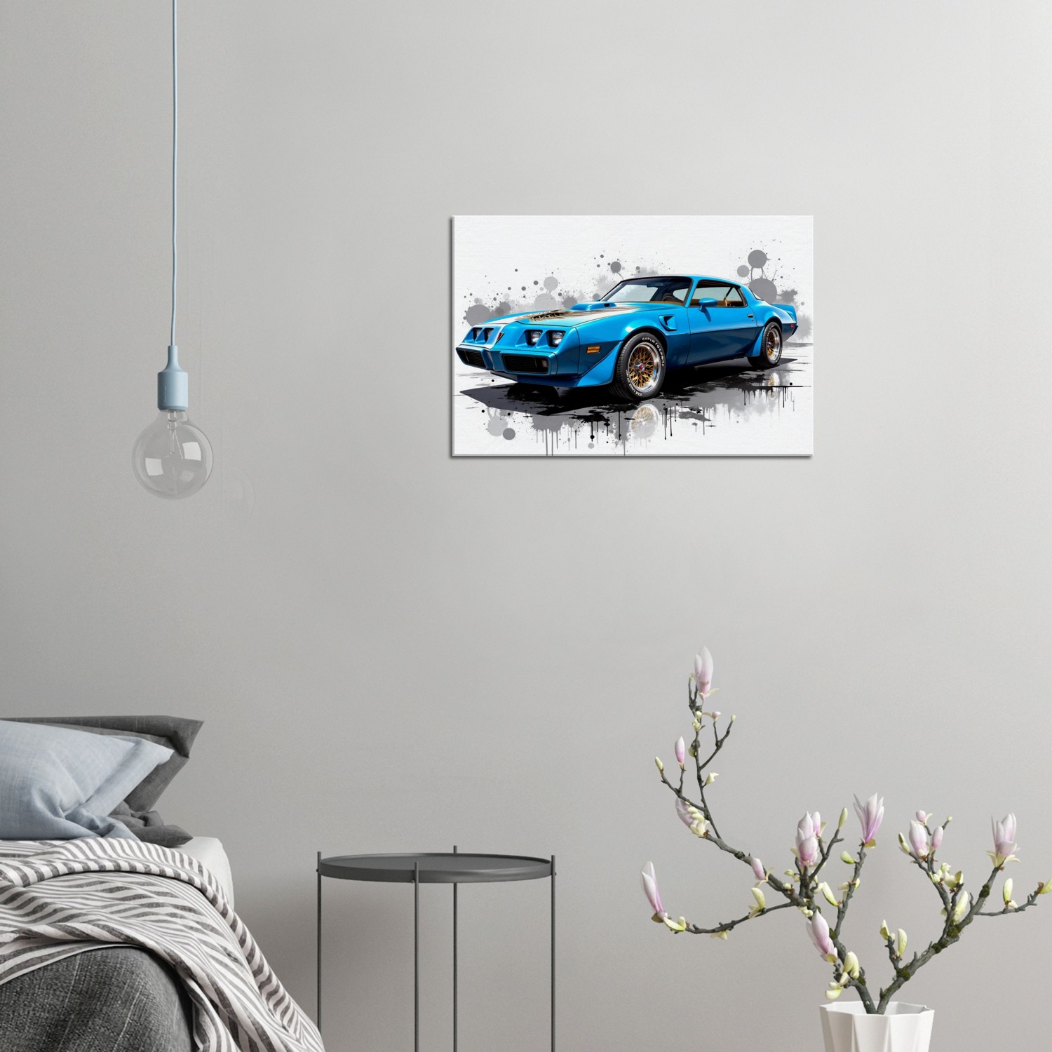 1979 Pontiac Trans Am Mounted Canvas