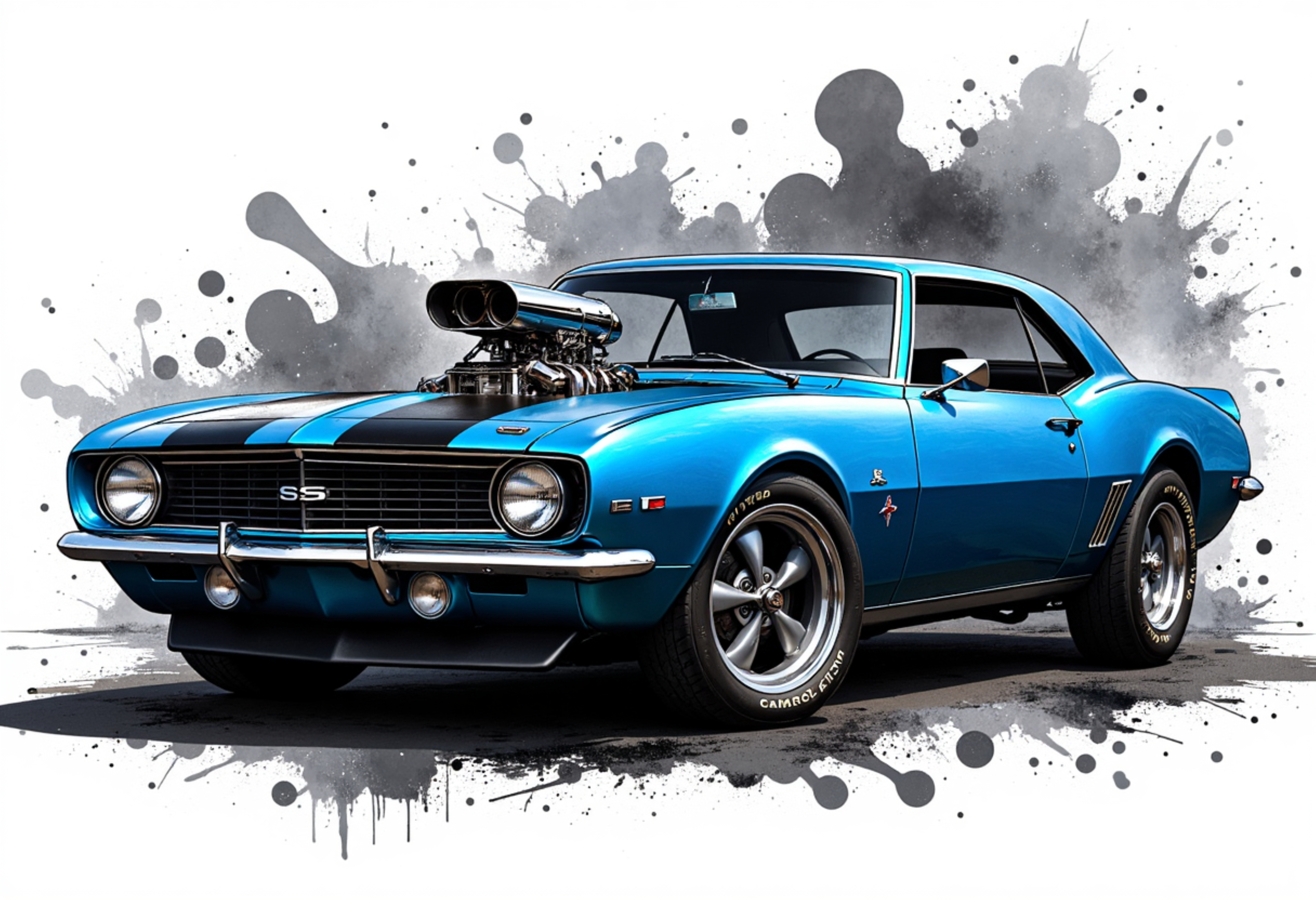 Muscle Car Wall Art