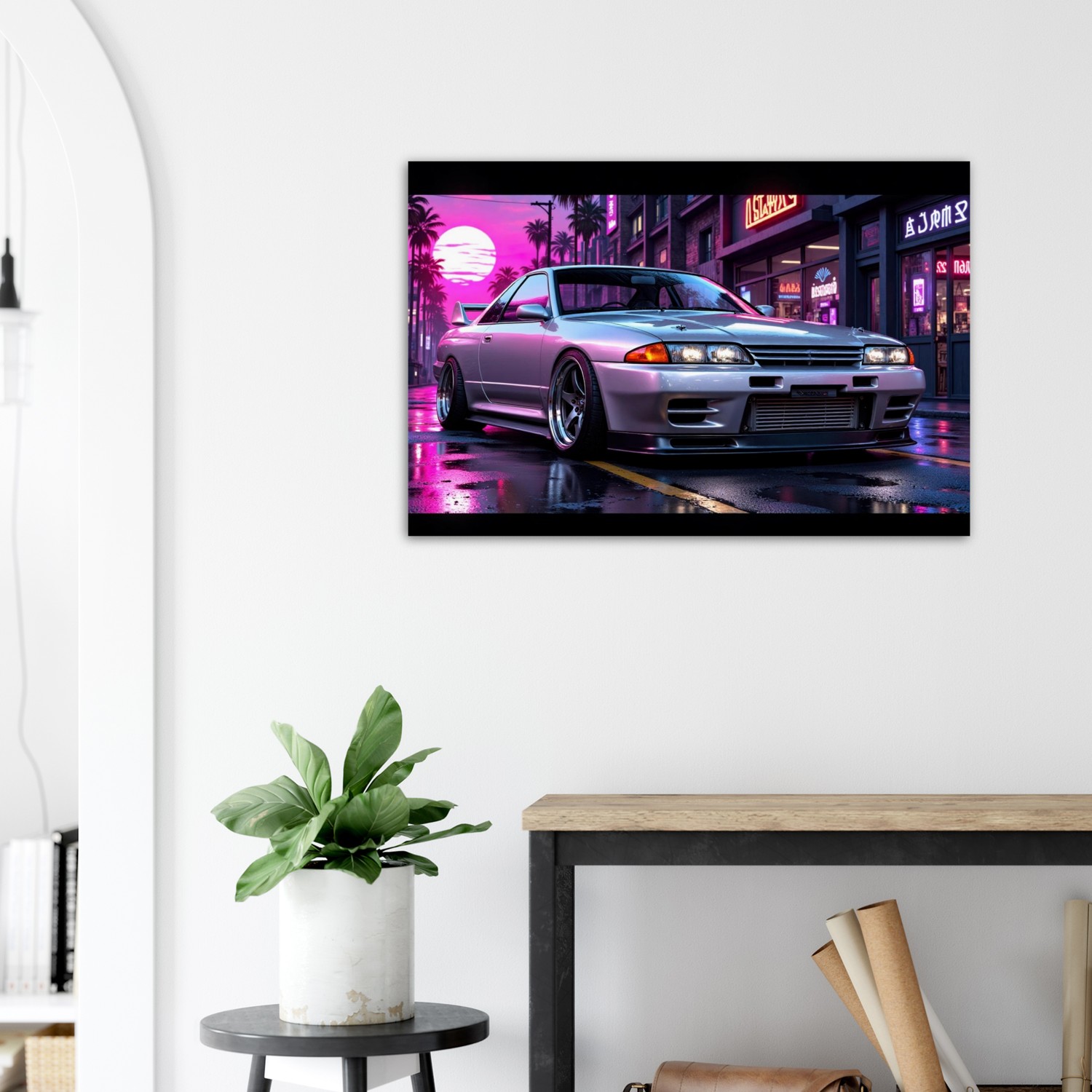 Midnight on Metal Series R32 Skyline