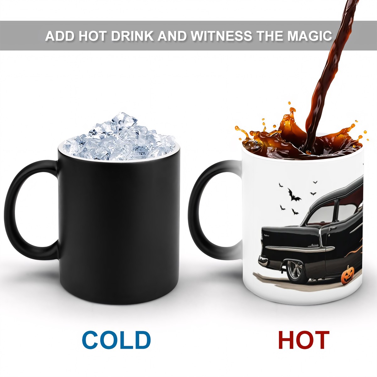 Magic Color Changing Halloween Mug