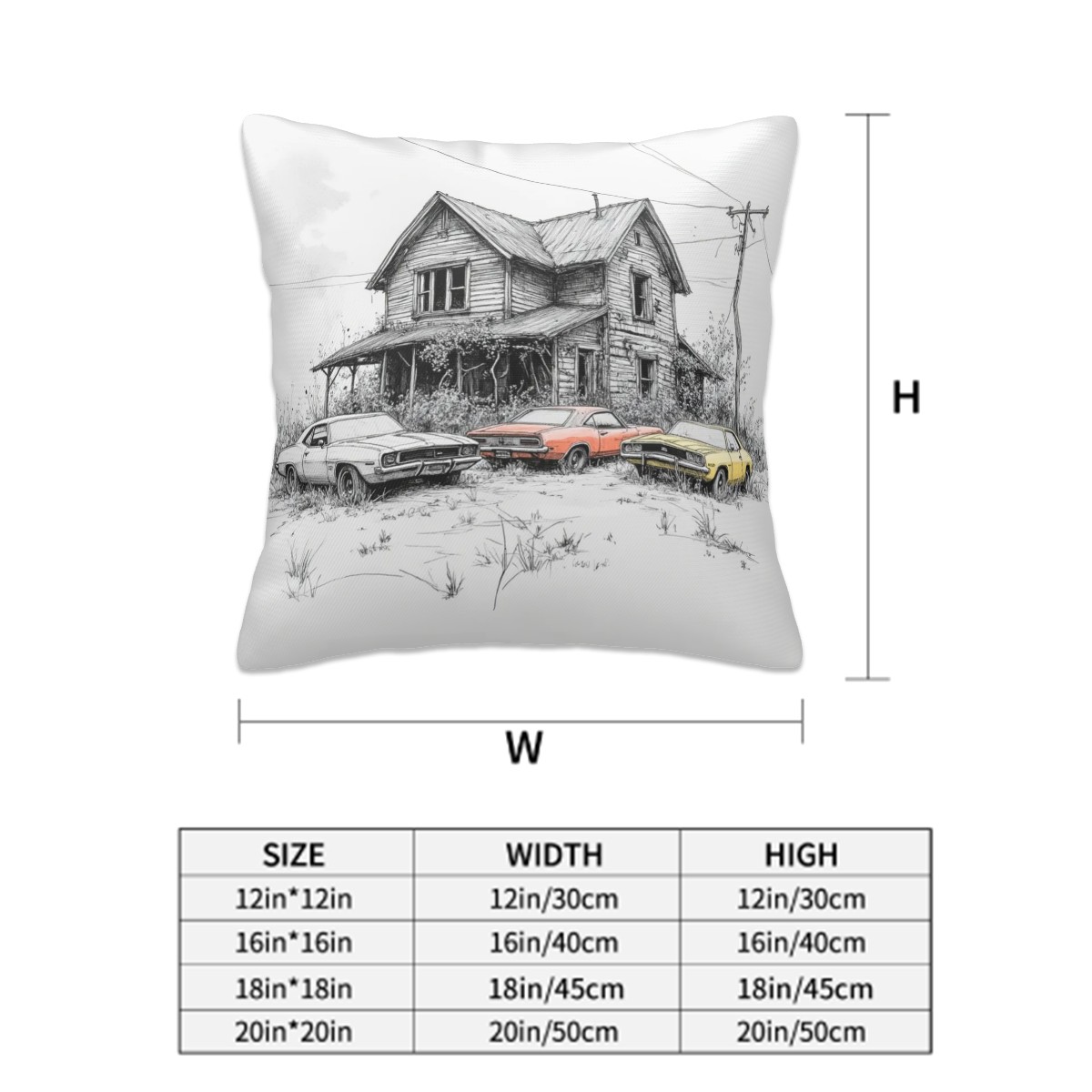 "The Car Yard" - Decorative Pillowcases