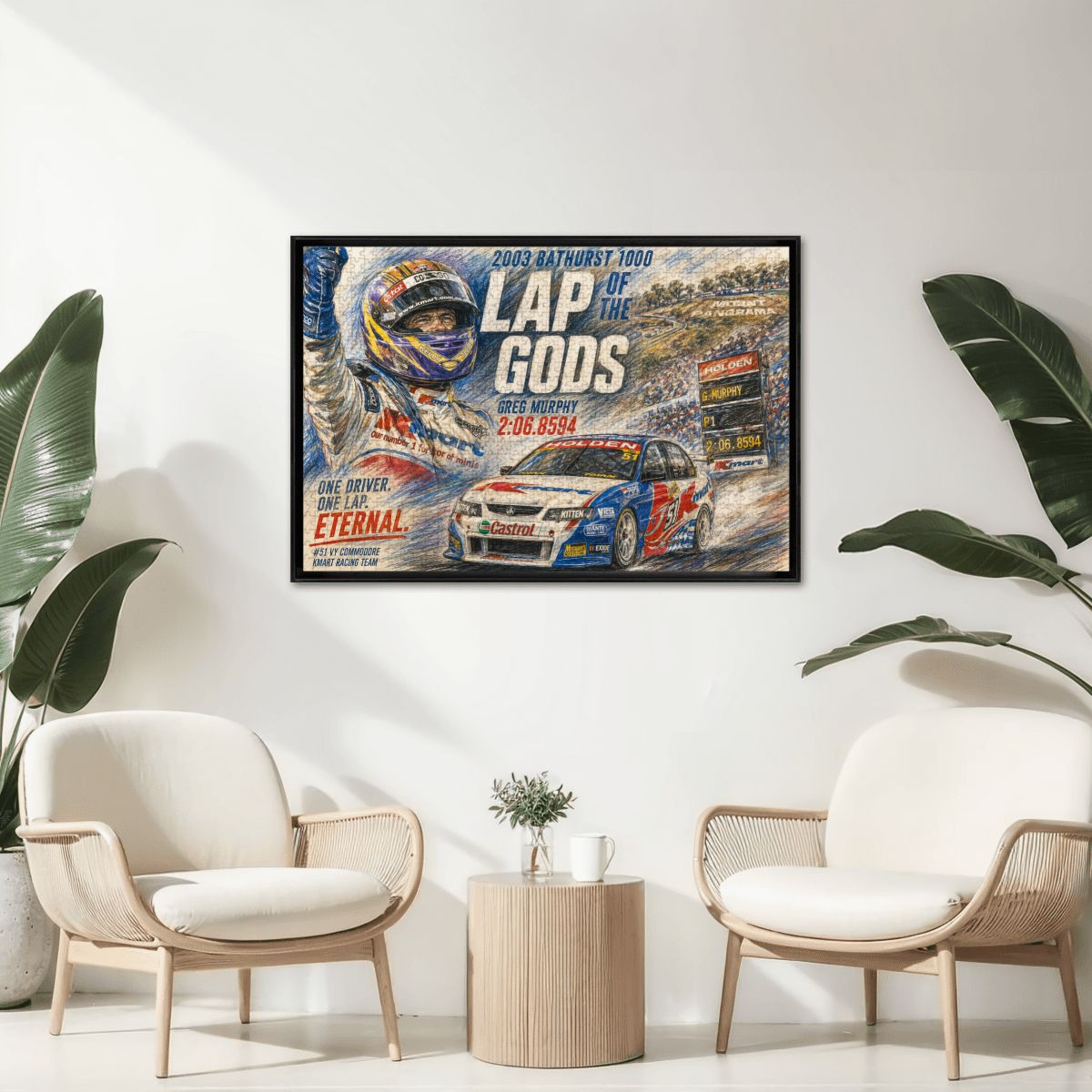 Jigsaw Puzzle 1000 Piece -  Greg Murphy Bathurst Tribute