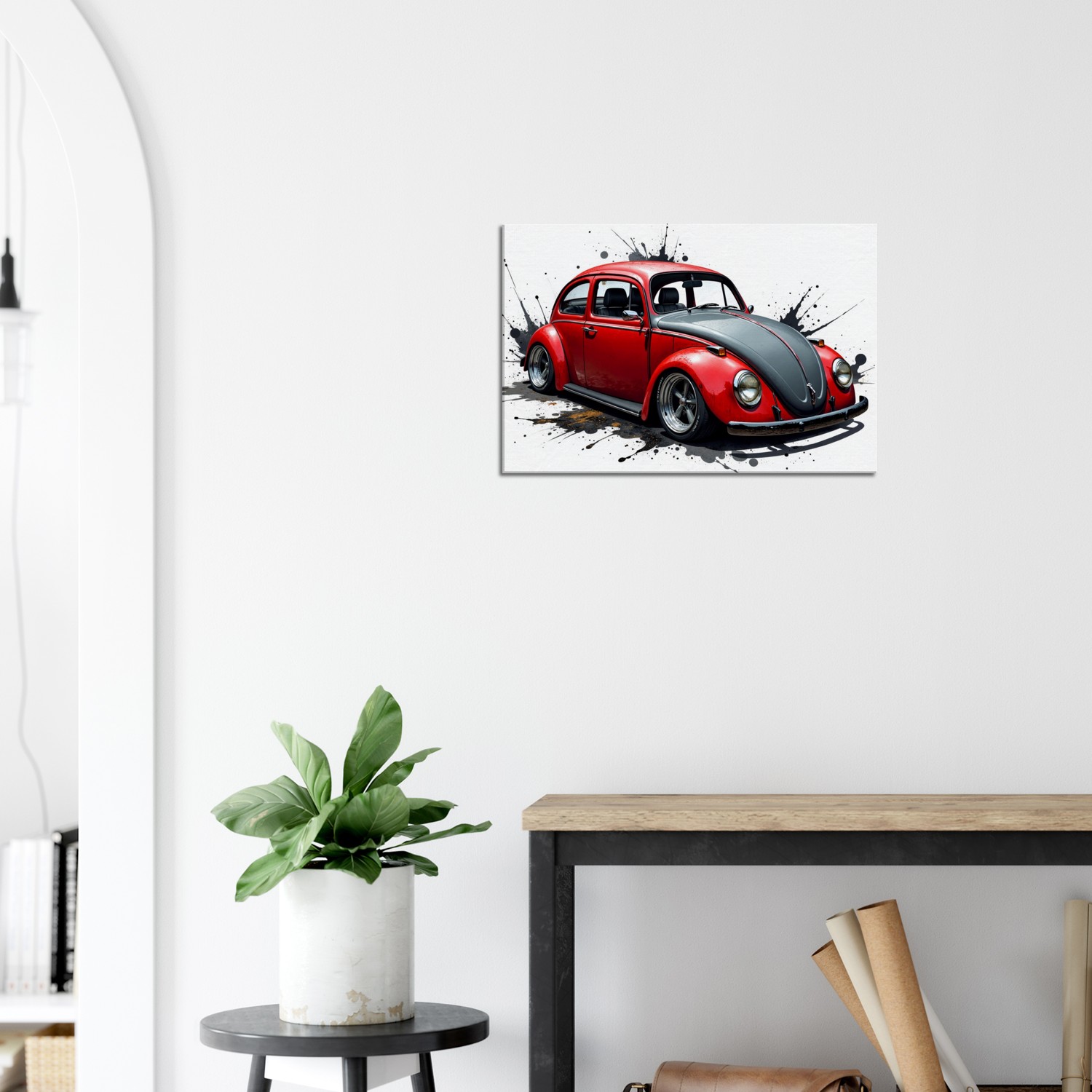Tuned VW Art Print