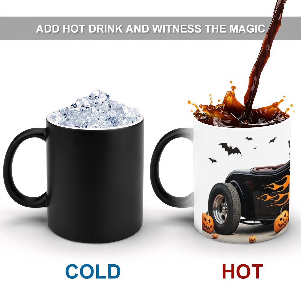 Magic Color Changing Halloween Mug