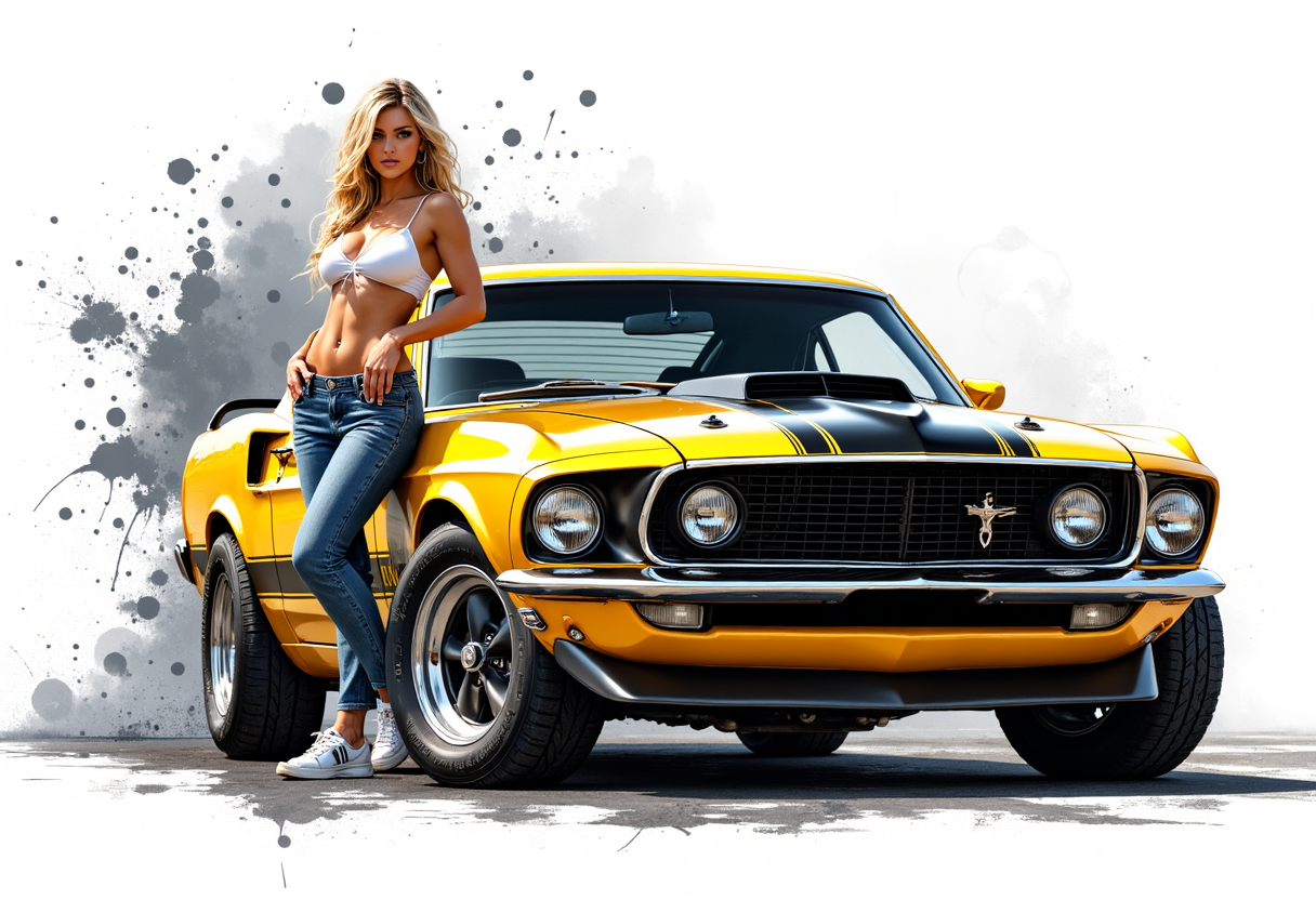 Mustang Wall Art