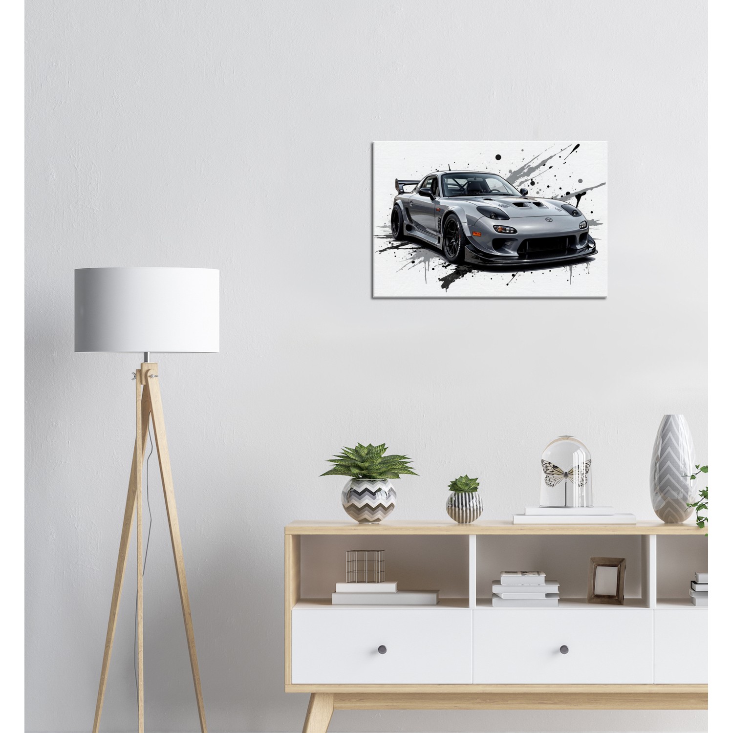 Tuned RX7 Art Print