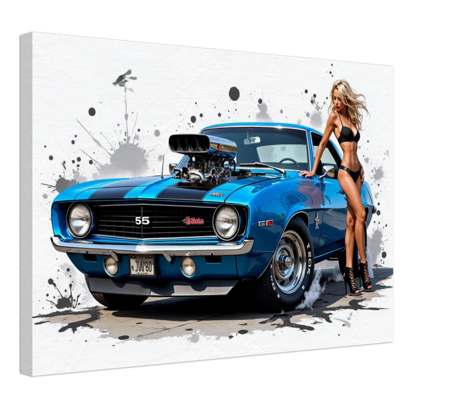 Vintage Car Wall Art