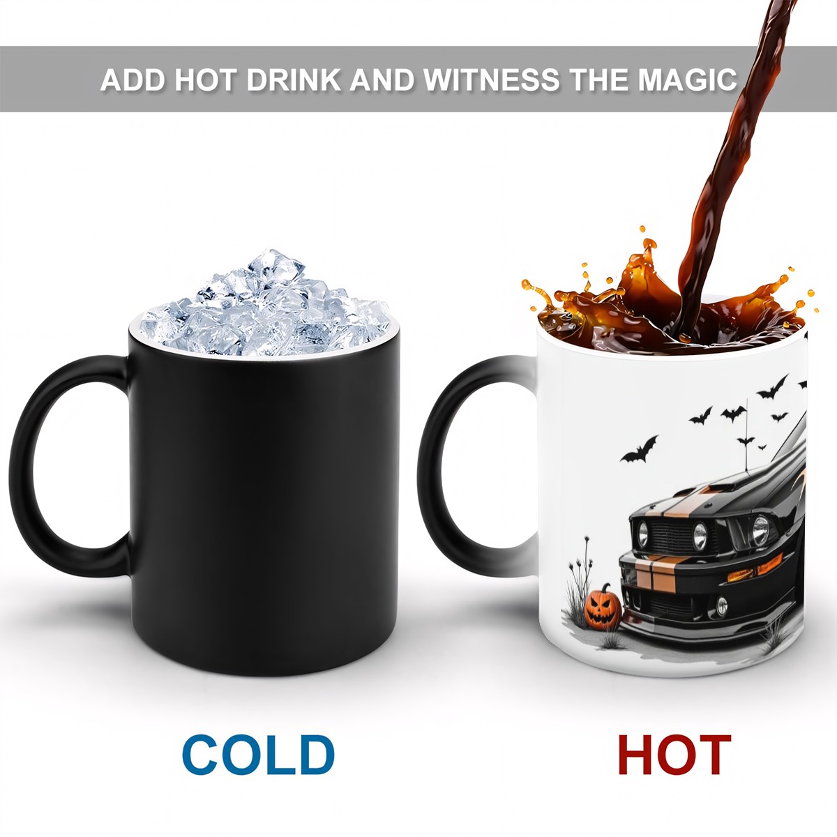 Magic Color Changing Halloween Mug