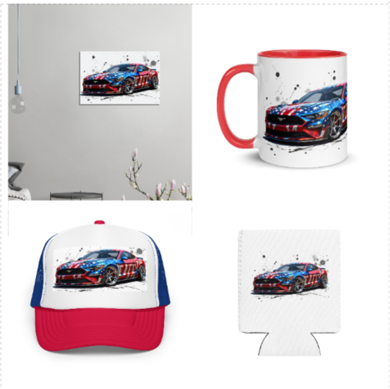 Patriotic Mustang Bundles