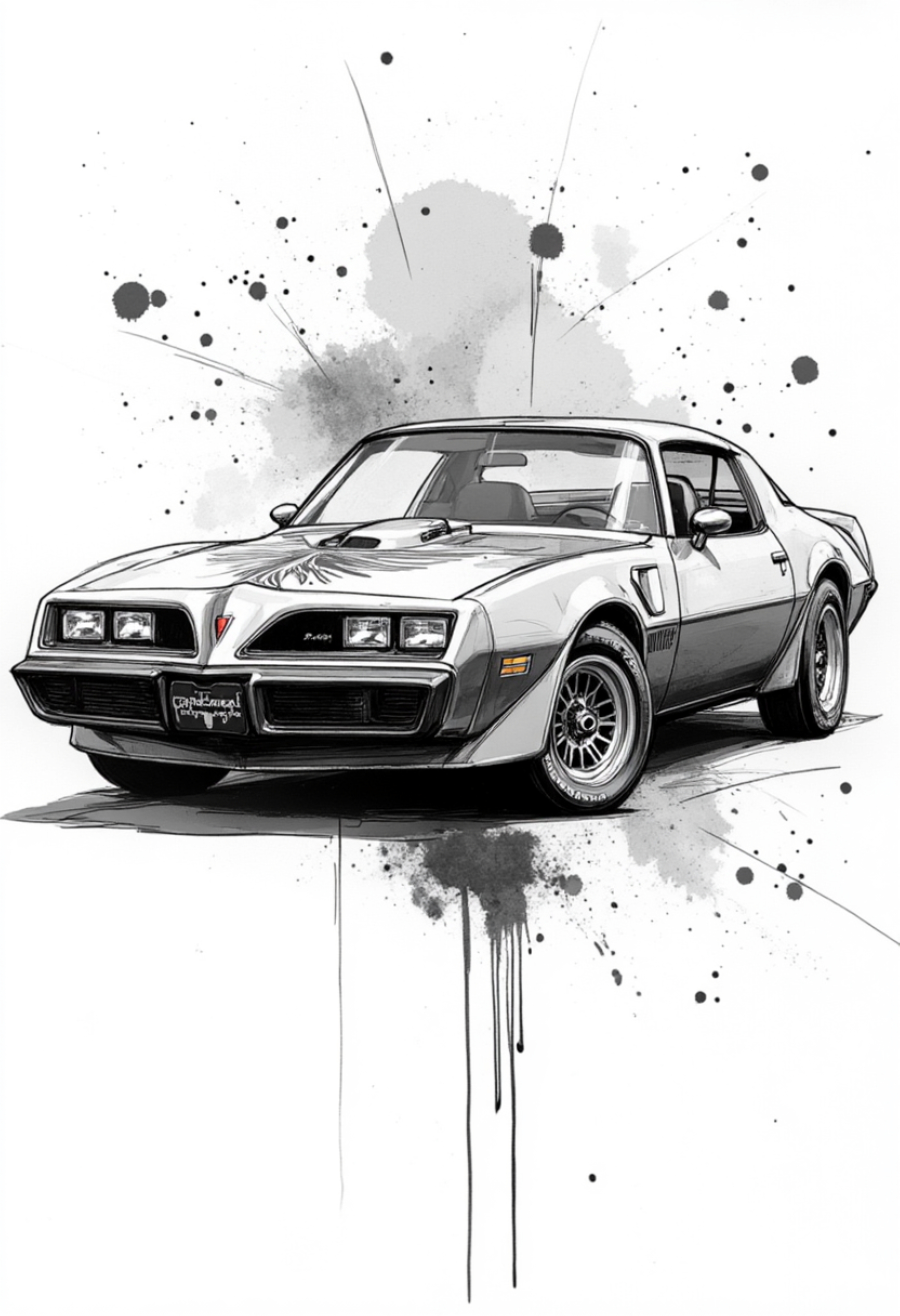 Pencil Sketch Style Canvas Wall Art