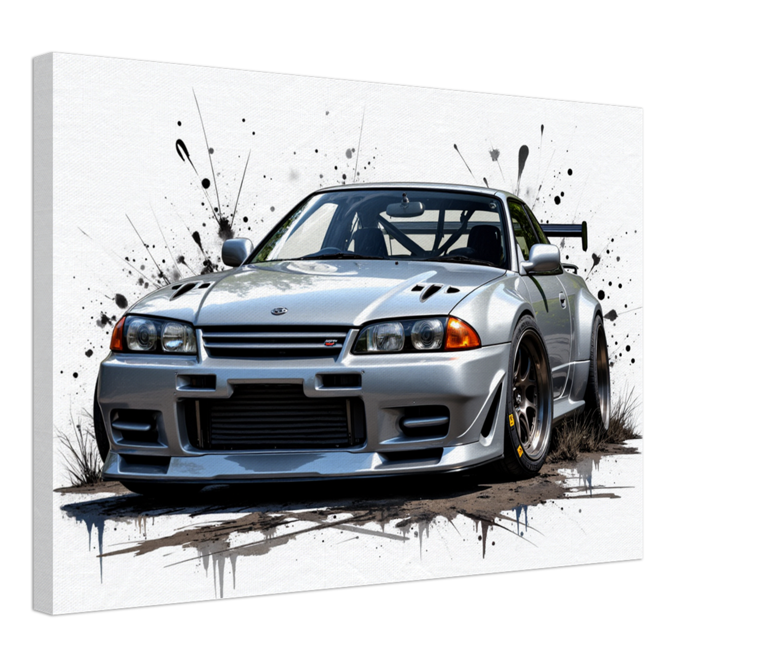 Tuned Skyline Art Print