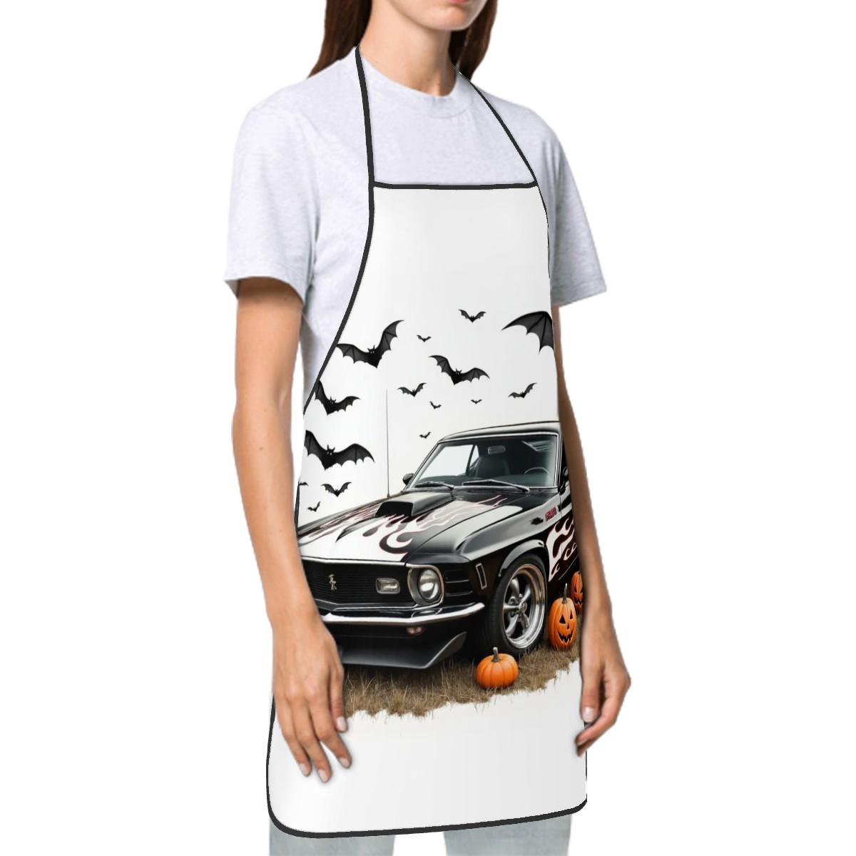 Halloween Mustang Apron