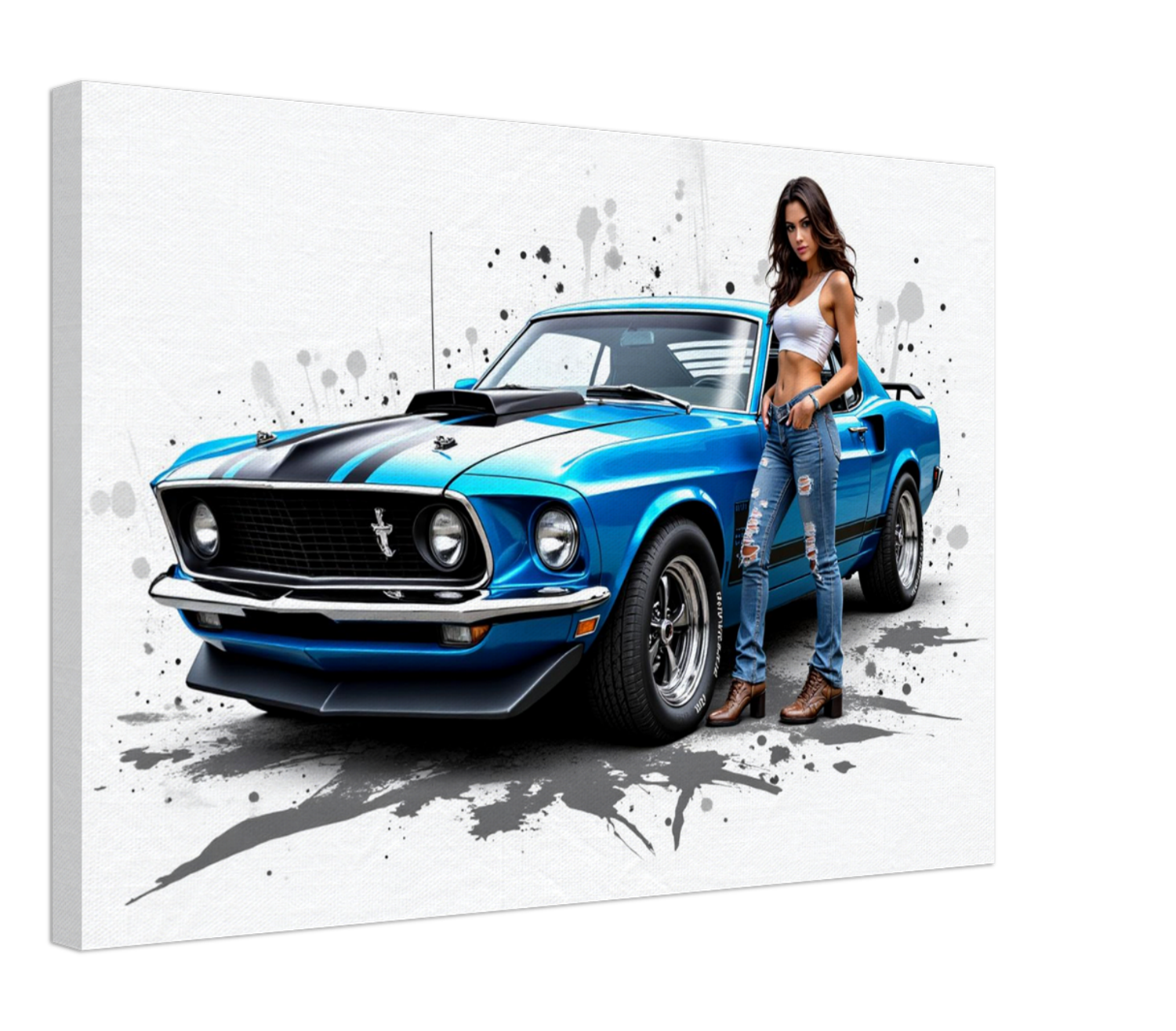 Mustang Wall Art