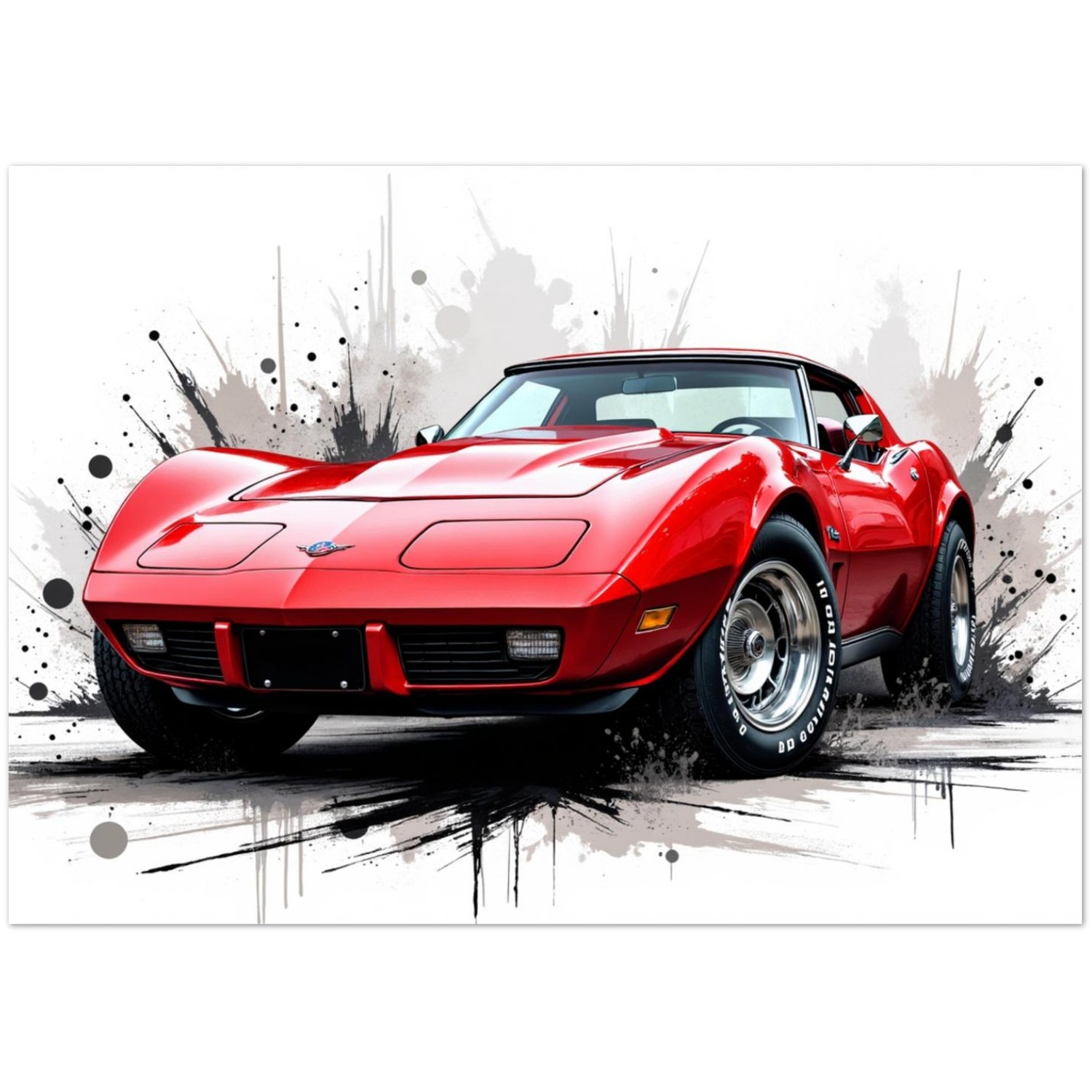 Corvette Stingray Poster