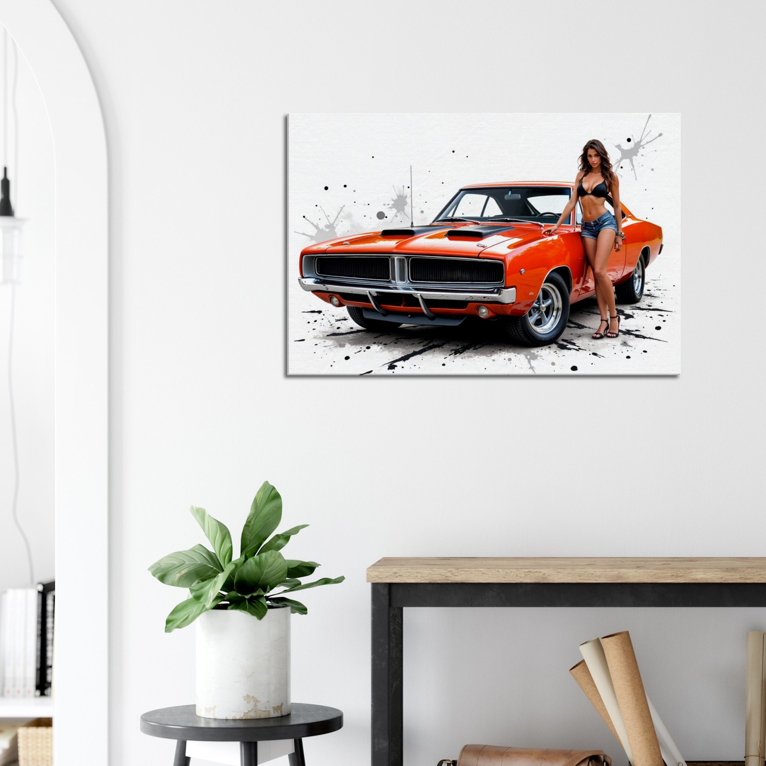 Vintage Car Wall Art
