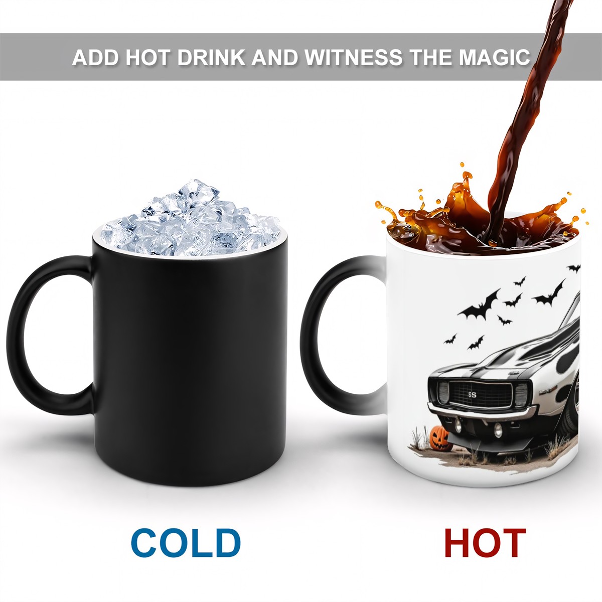 Magic Color Changing Halloween Mug