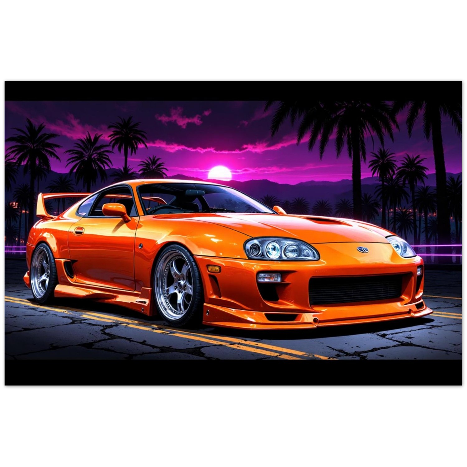 Midnight on Metal Series 90s Supra