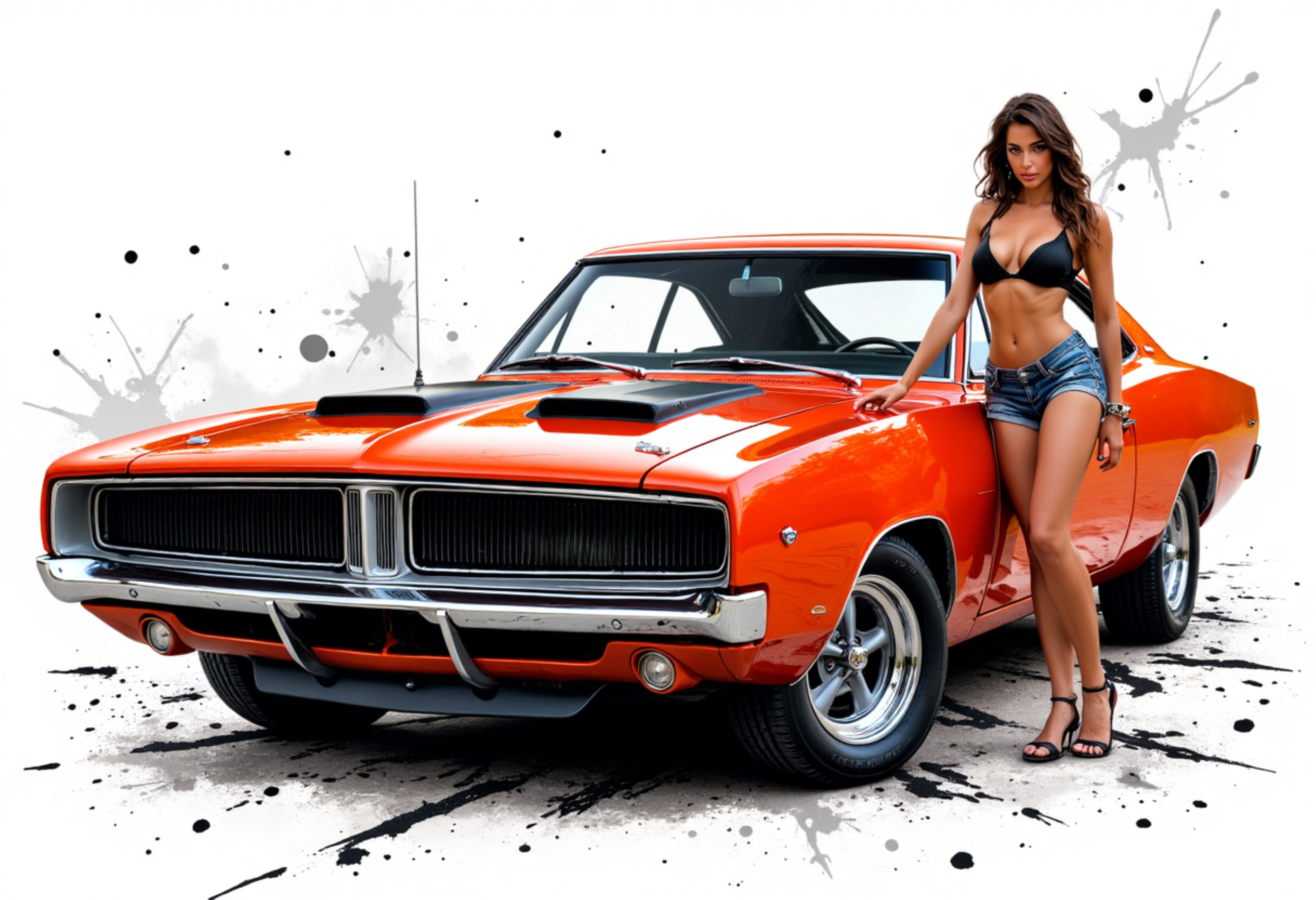 Vintage Car Wall Art