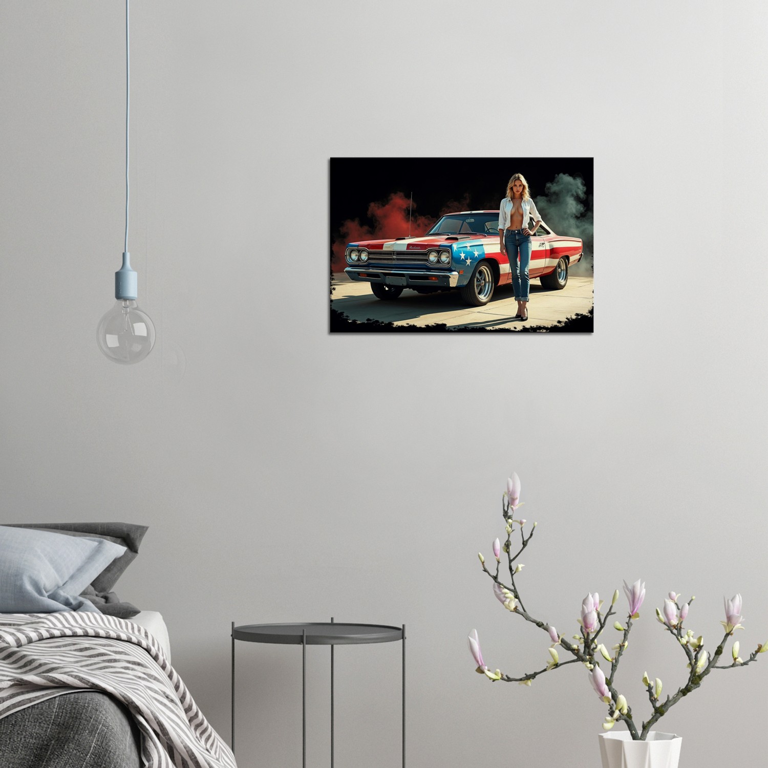 "Living Art" Plymouth Roadrunner on Canvas