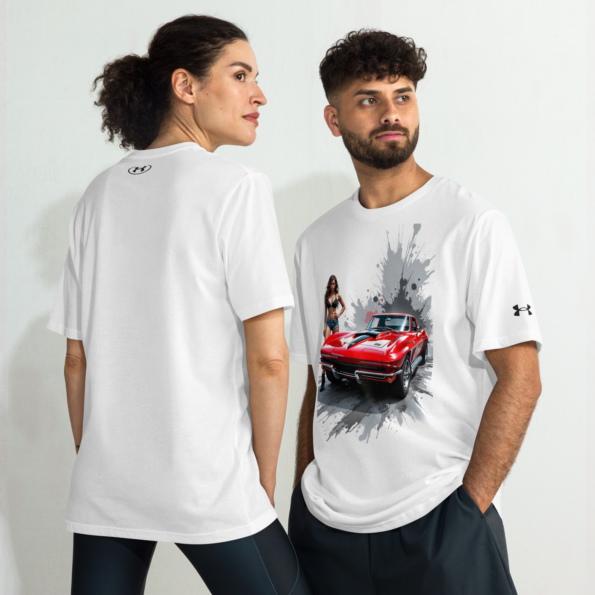 Under ArmourⓇ athletic t-shirt - 67 Corvette Stingray