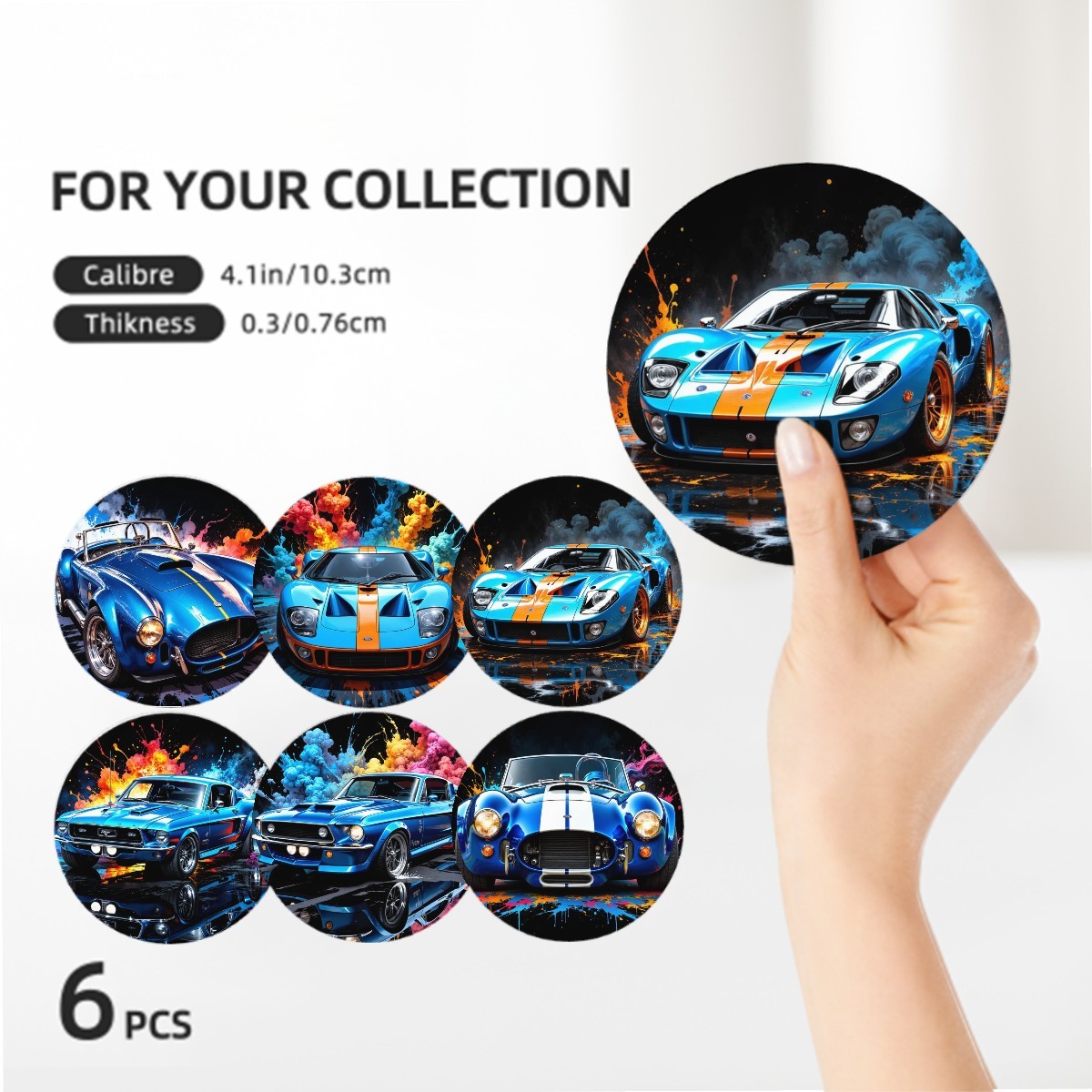 Ford Icon Collection Ceramic Coasters