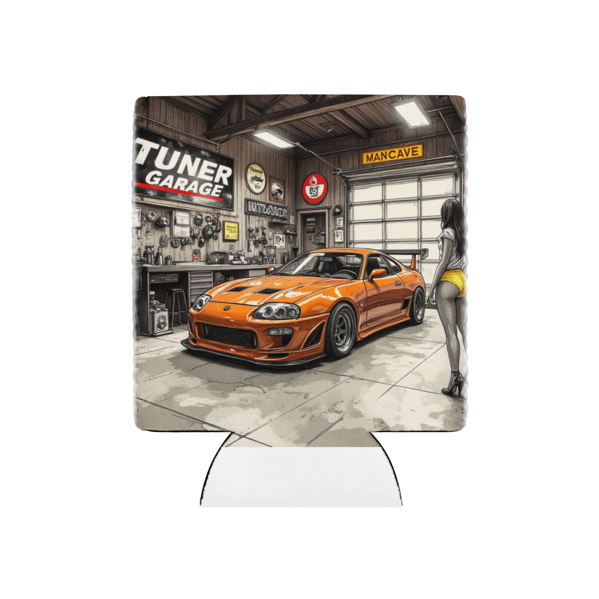 Supra Garage Scene Can cooler