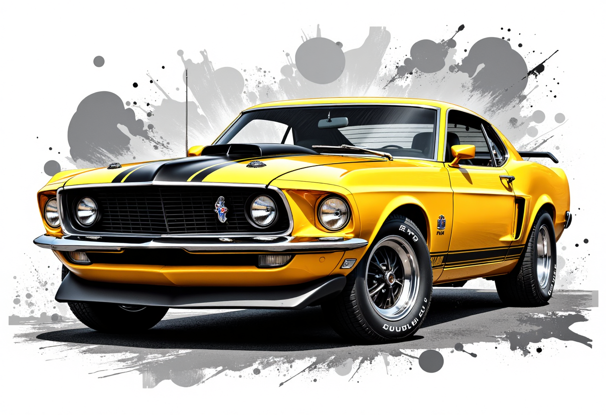 Mustang Wall Art