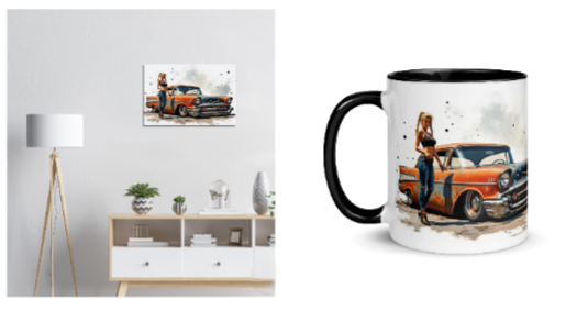 Alyssa with 57 Rat Rod Bundles