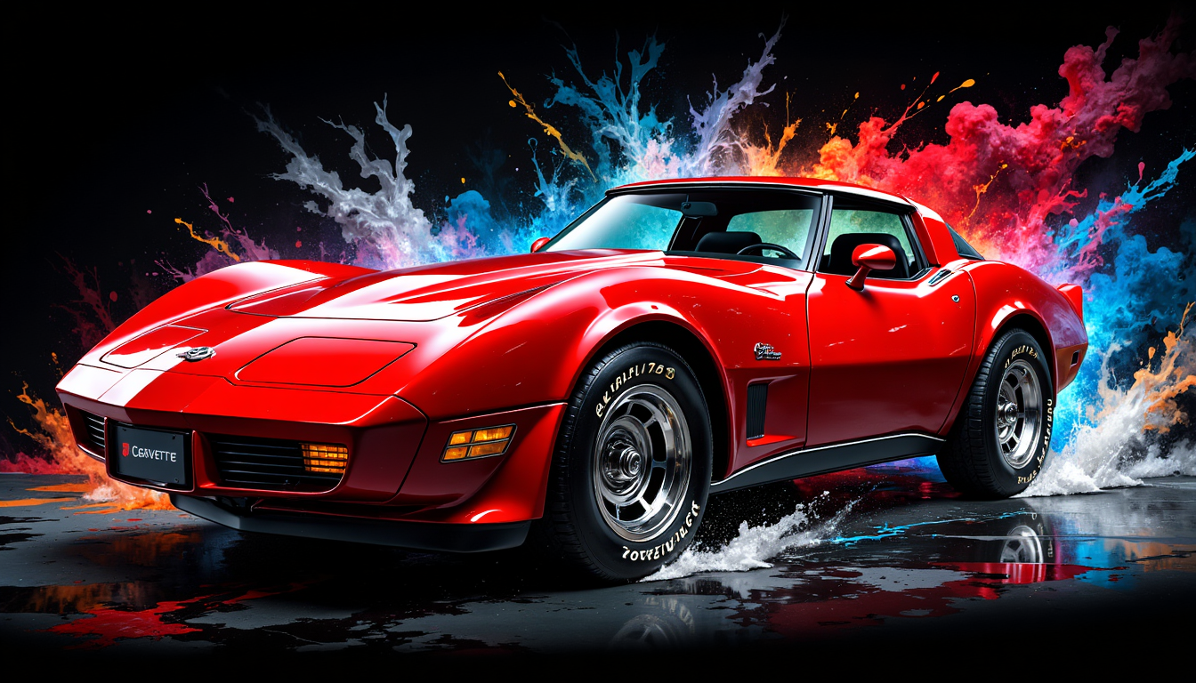 Magic Color Changing Corvette Mug