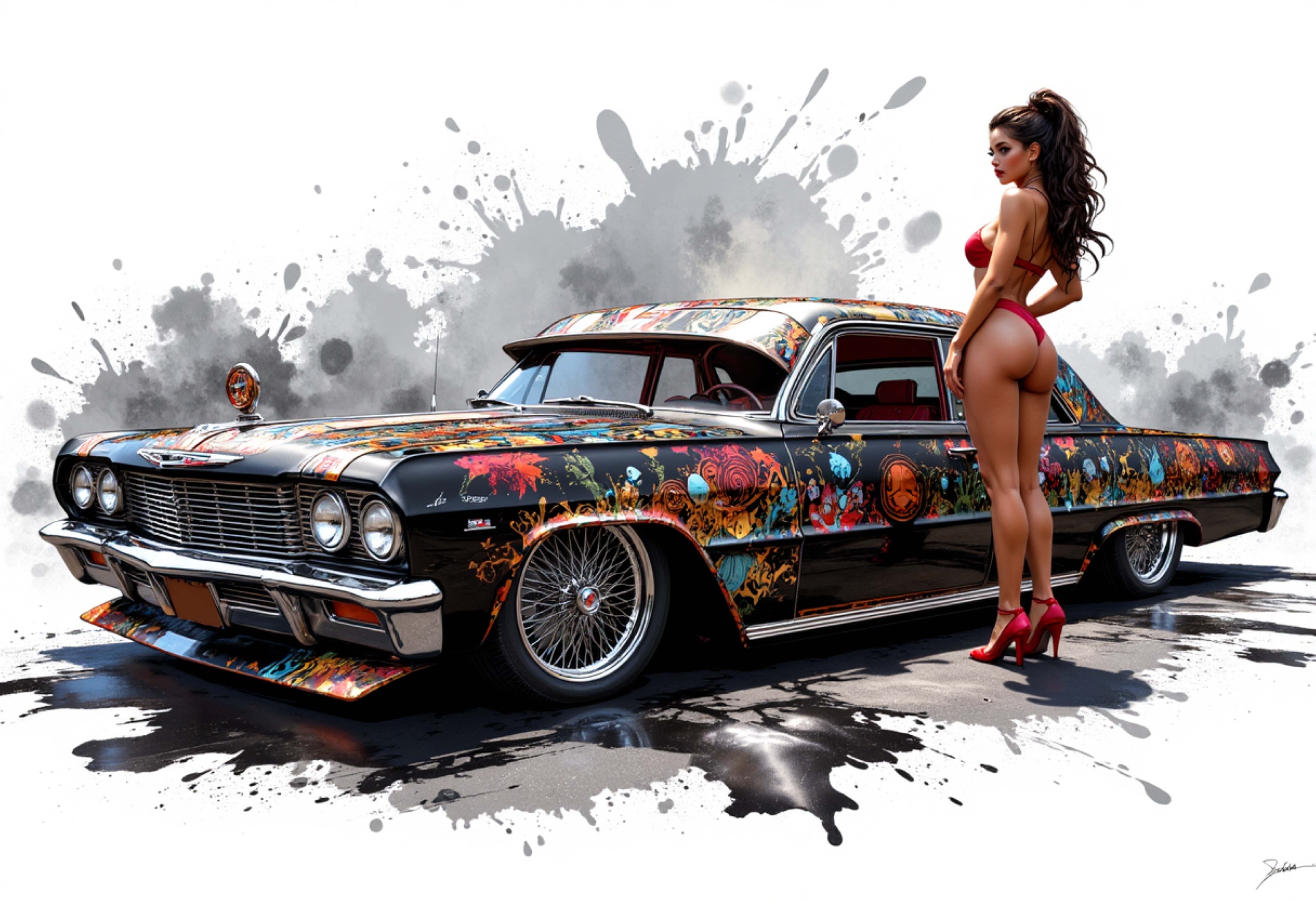 Lowrider Wall Art