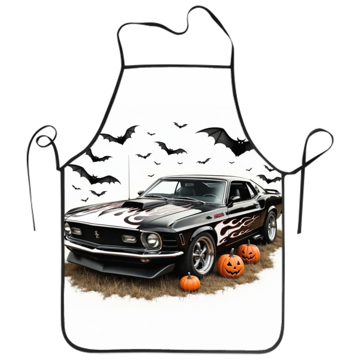 Halloween Mustang Apron