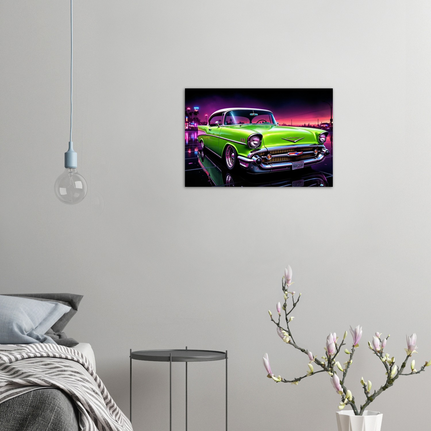 Midnight on Metal 57 Chevy