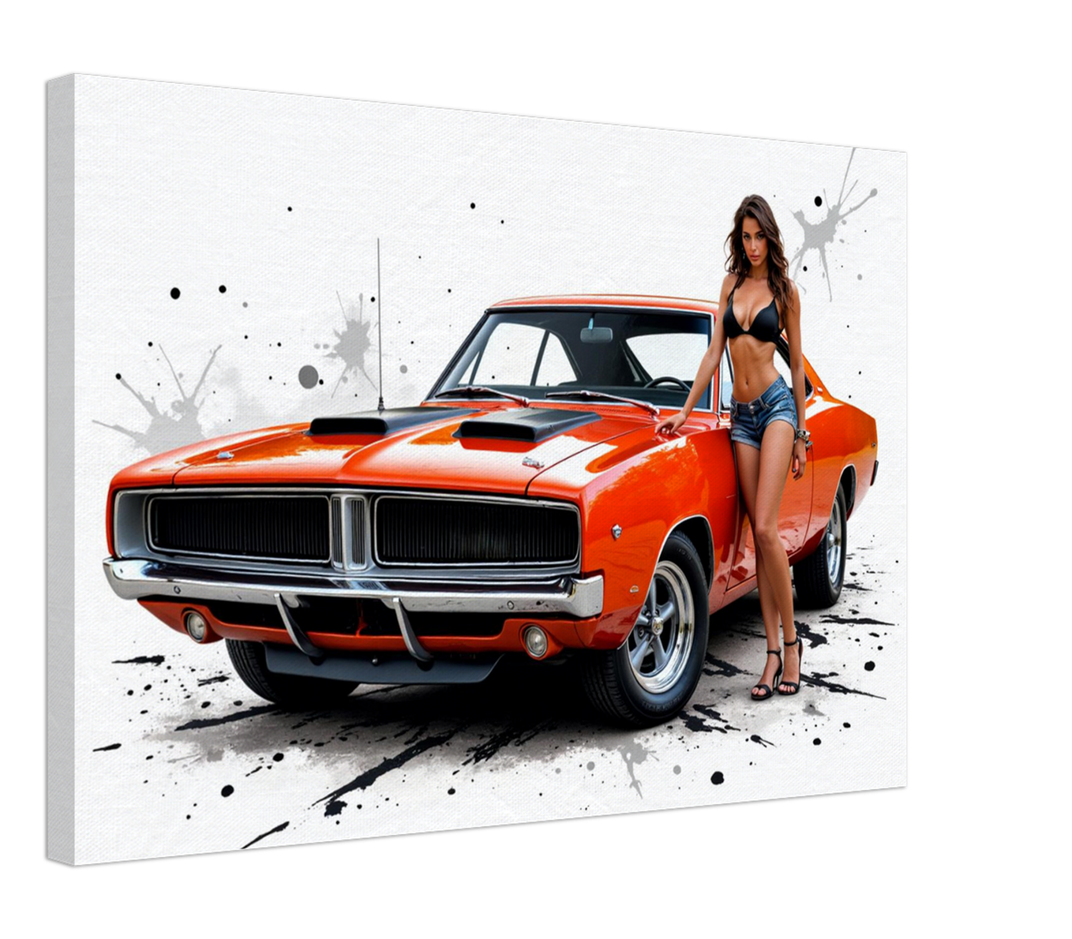 Vintage Car Wall Art