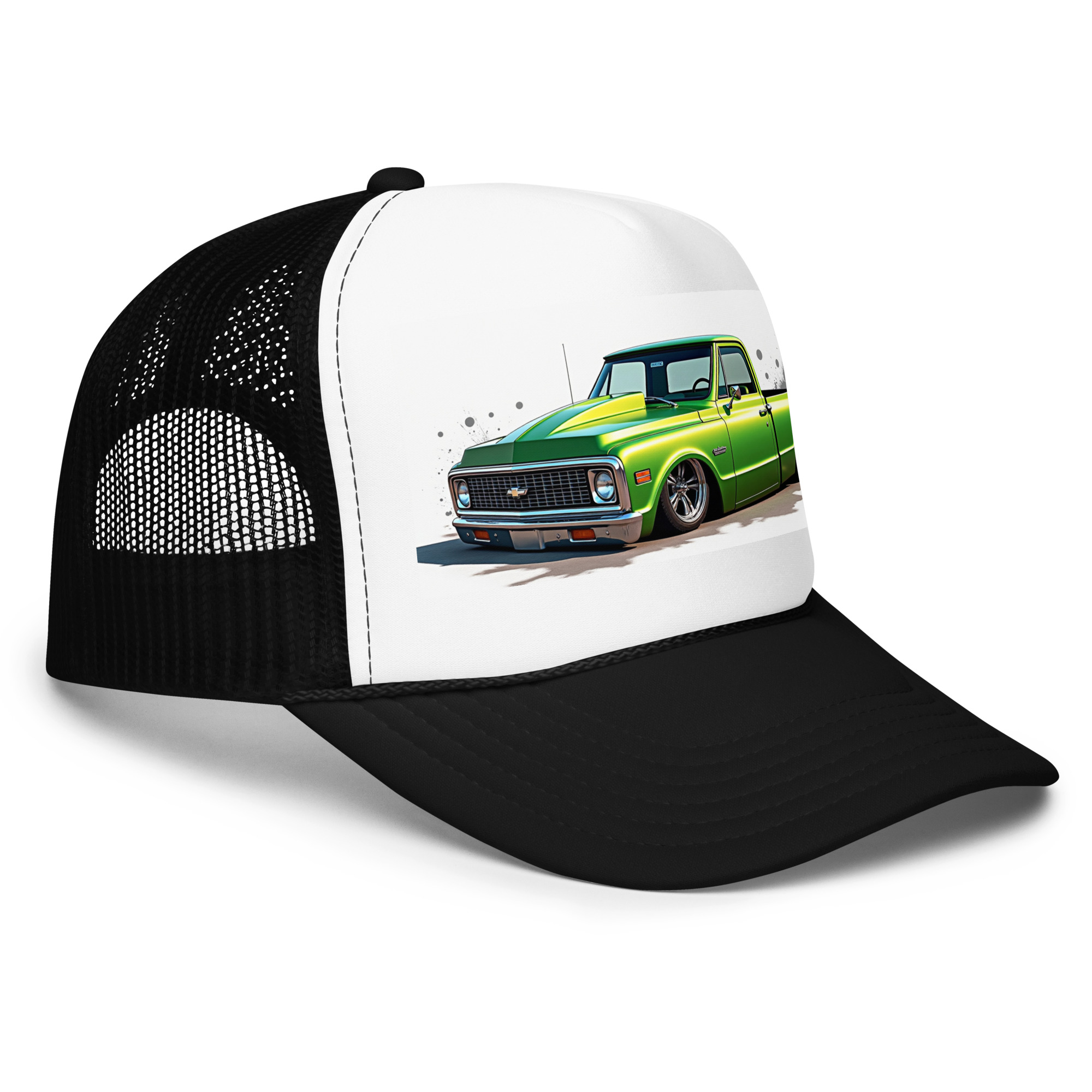Custom Chevy C10 Foam trucker hat