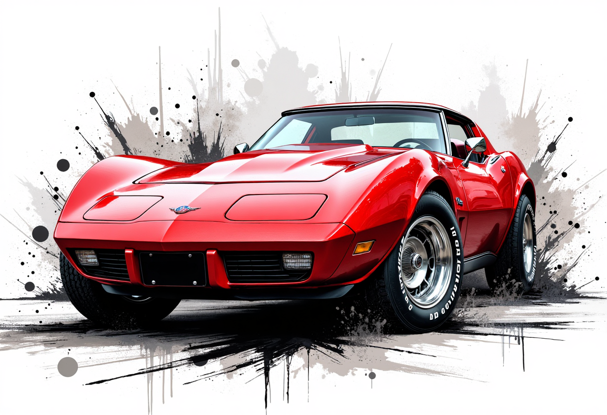 Corvette Wall Art