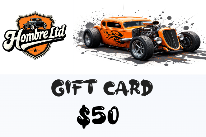 Give the gift of horsepower, style, and art. Perfect for birthdays, holidays, or just because — let them choose their favorite ride.