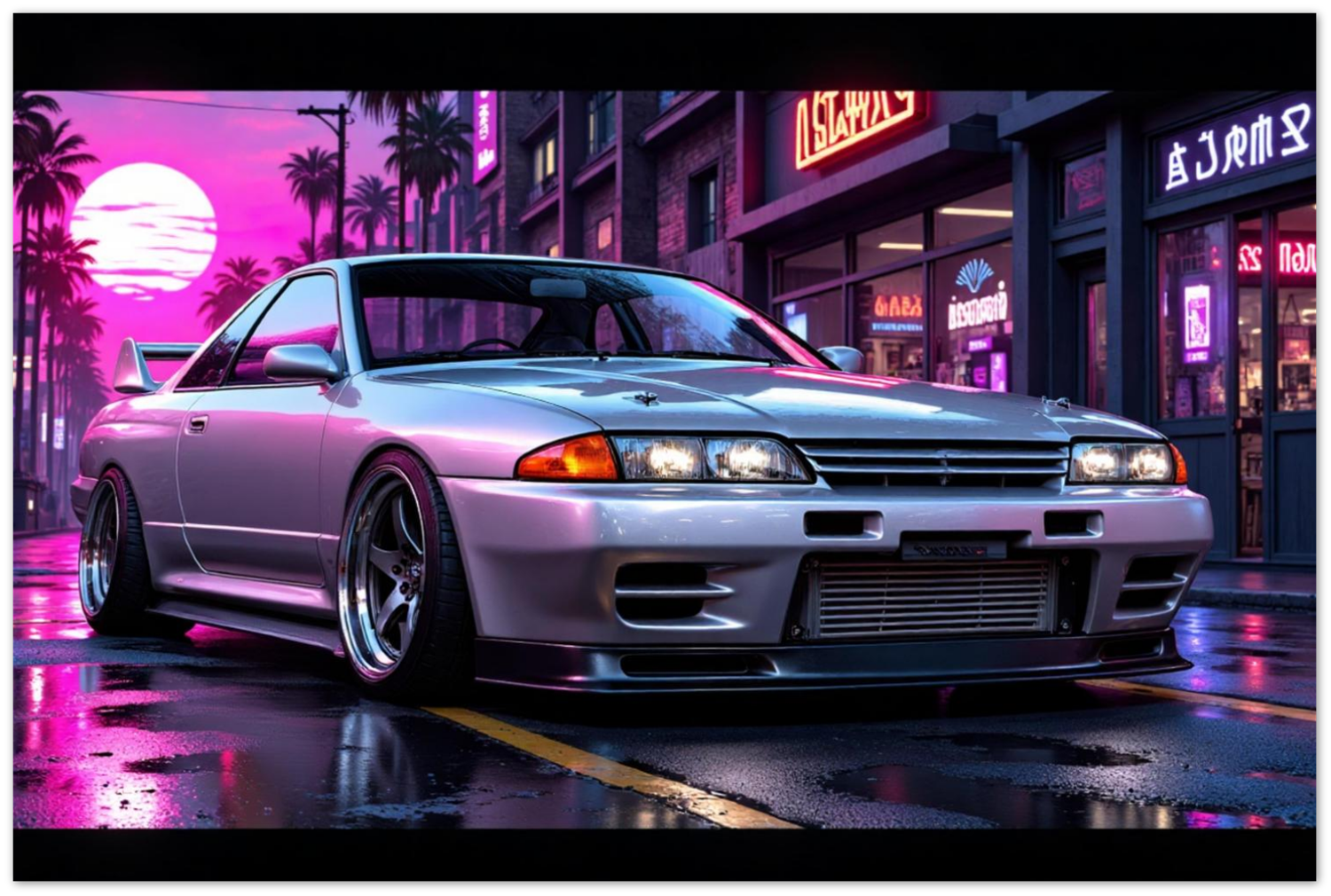 Midnight on Metal Series R32 Skyline