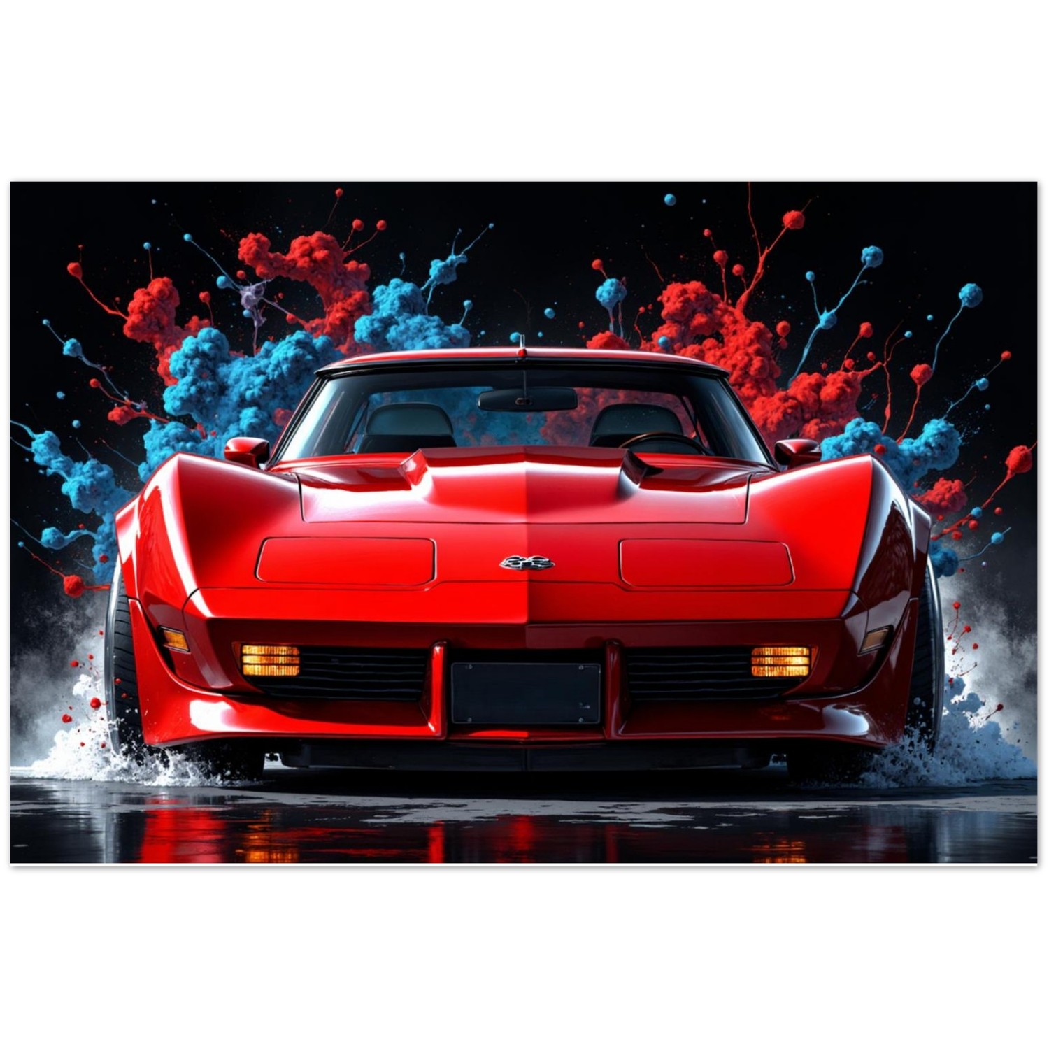 Midnight on Metal Corvette